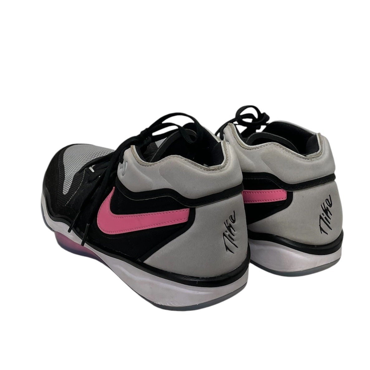 NIKE/Low-Sneakers/US 9/BLK/ZOOM G.T. HUSTLE PINK/BLACK view 2