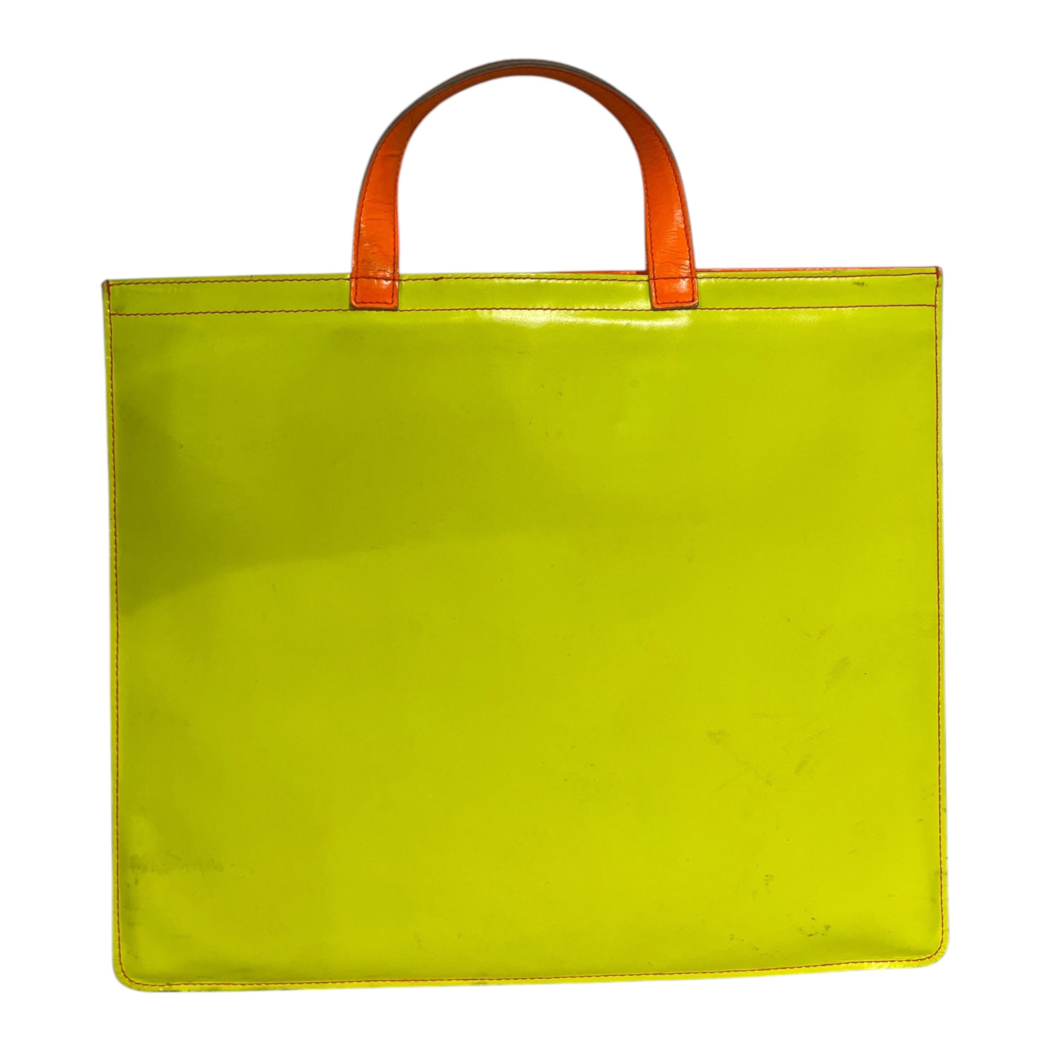 COMME des GARCONS/Clutch Bag/Cotton/PNK/COLOR-BLOCK (PNK, ORG, YLW) view 2