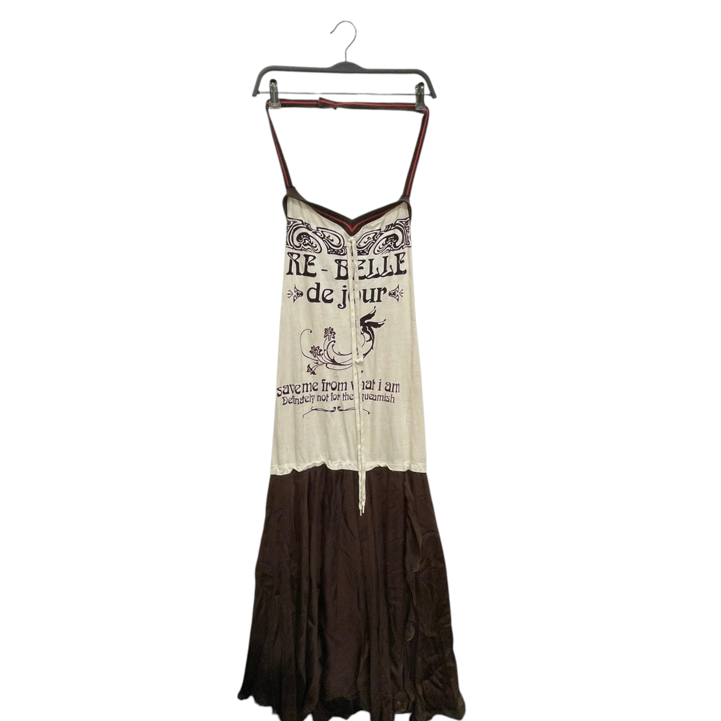 DOLCE&GABBANA/Camisole Dress/42/Cotton/CRM/RE-BELLE 2003 RUNWAY view 1