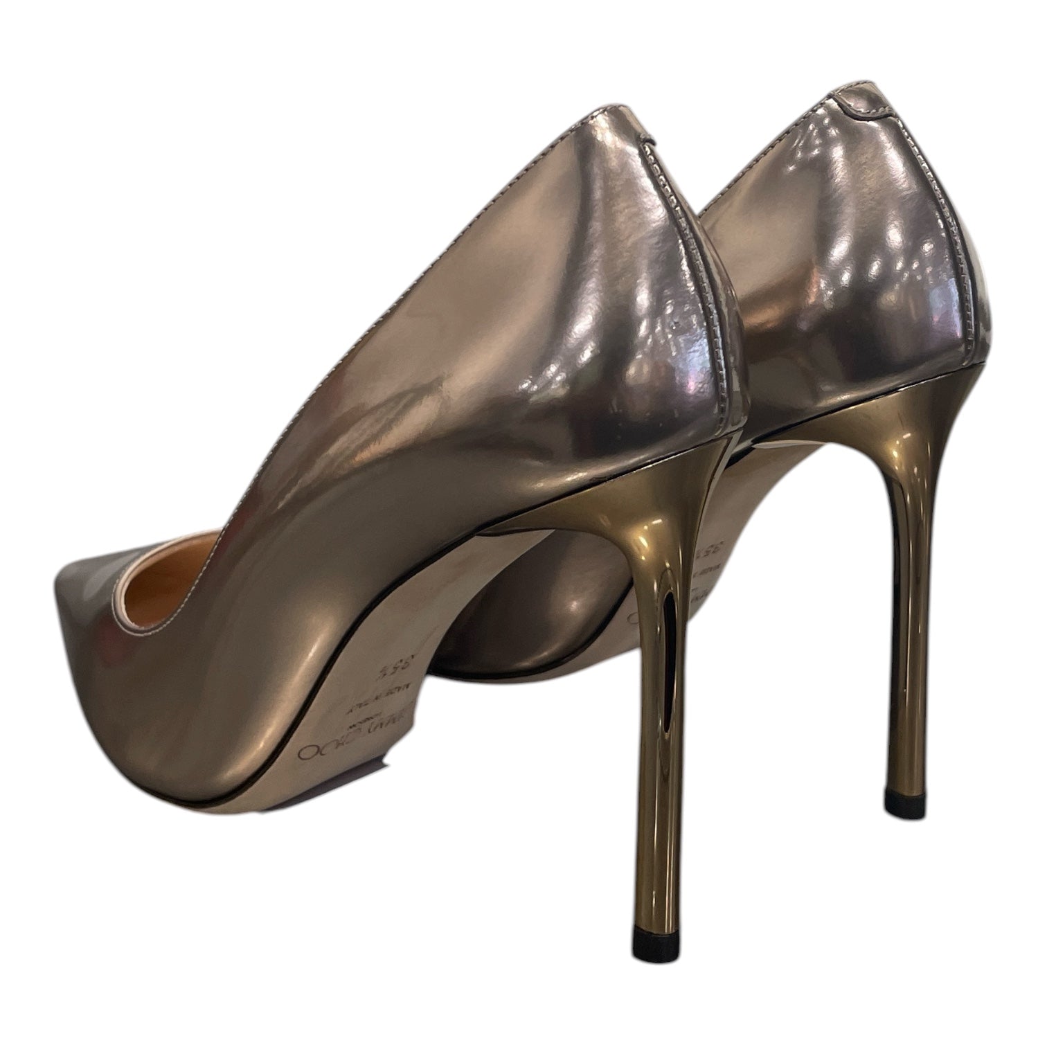 JIMMY CHOO/Heels/EU 35.5/Leather/GLD/romy pump view 2