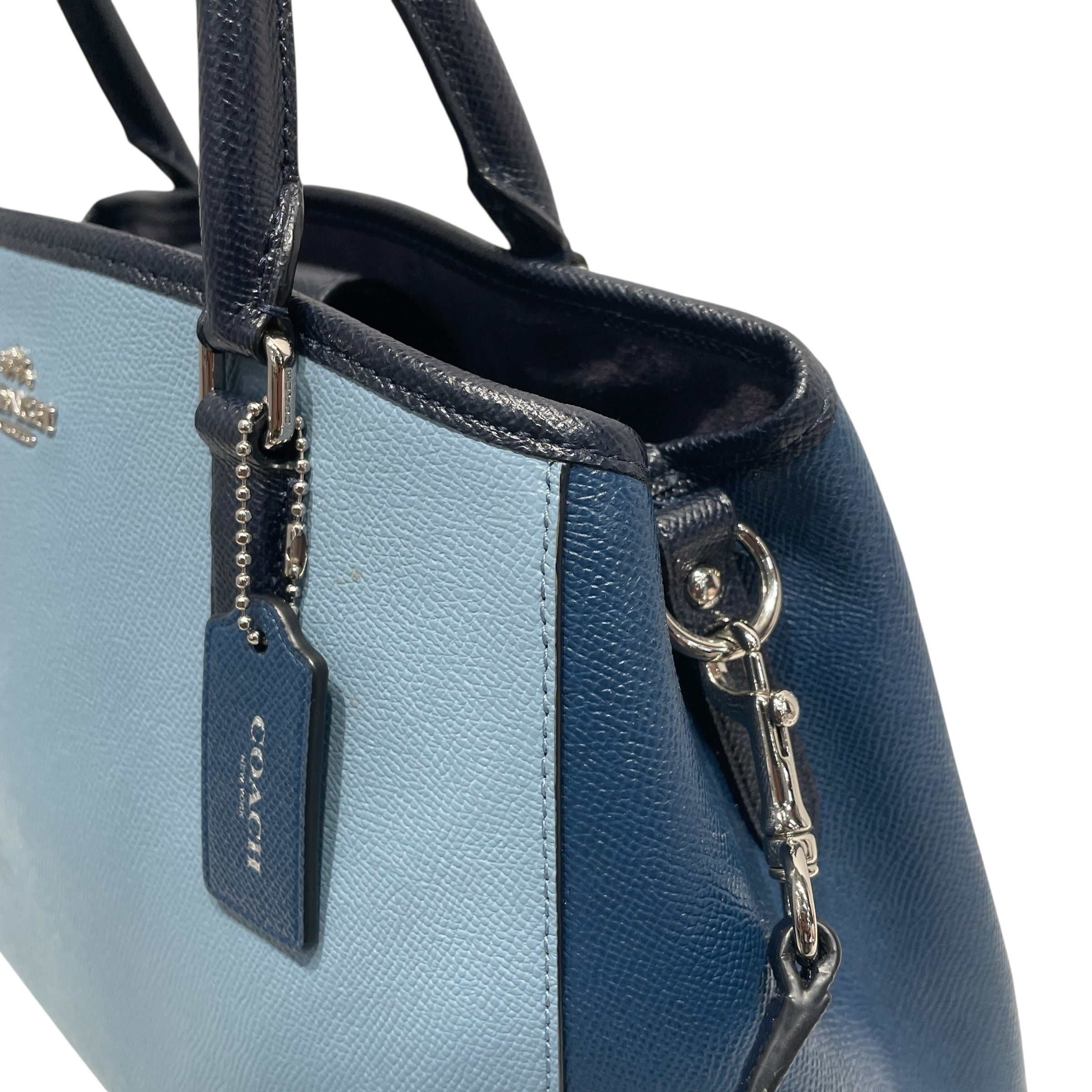 COACH/Hand Bag/Leather/BLU/Margot Carryall Geometric Bag view 6