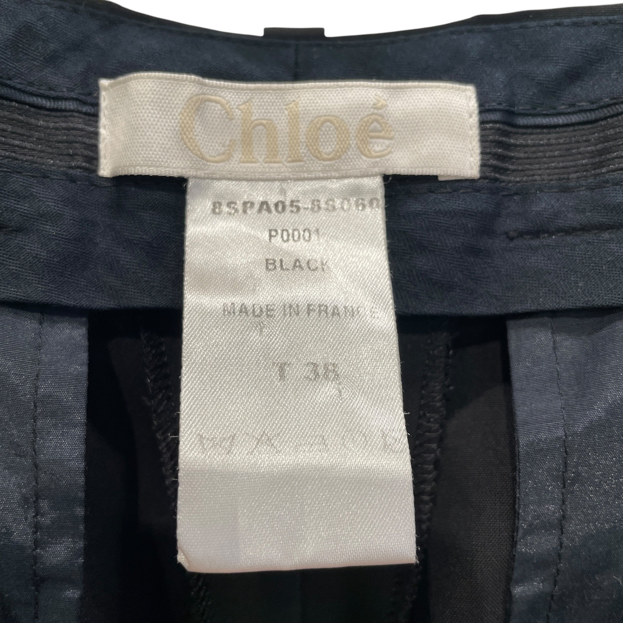Chloe/Bottoms/38/Wool/BLK/SLACKS view 3