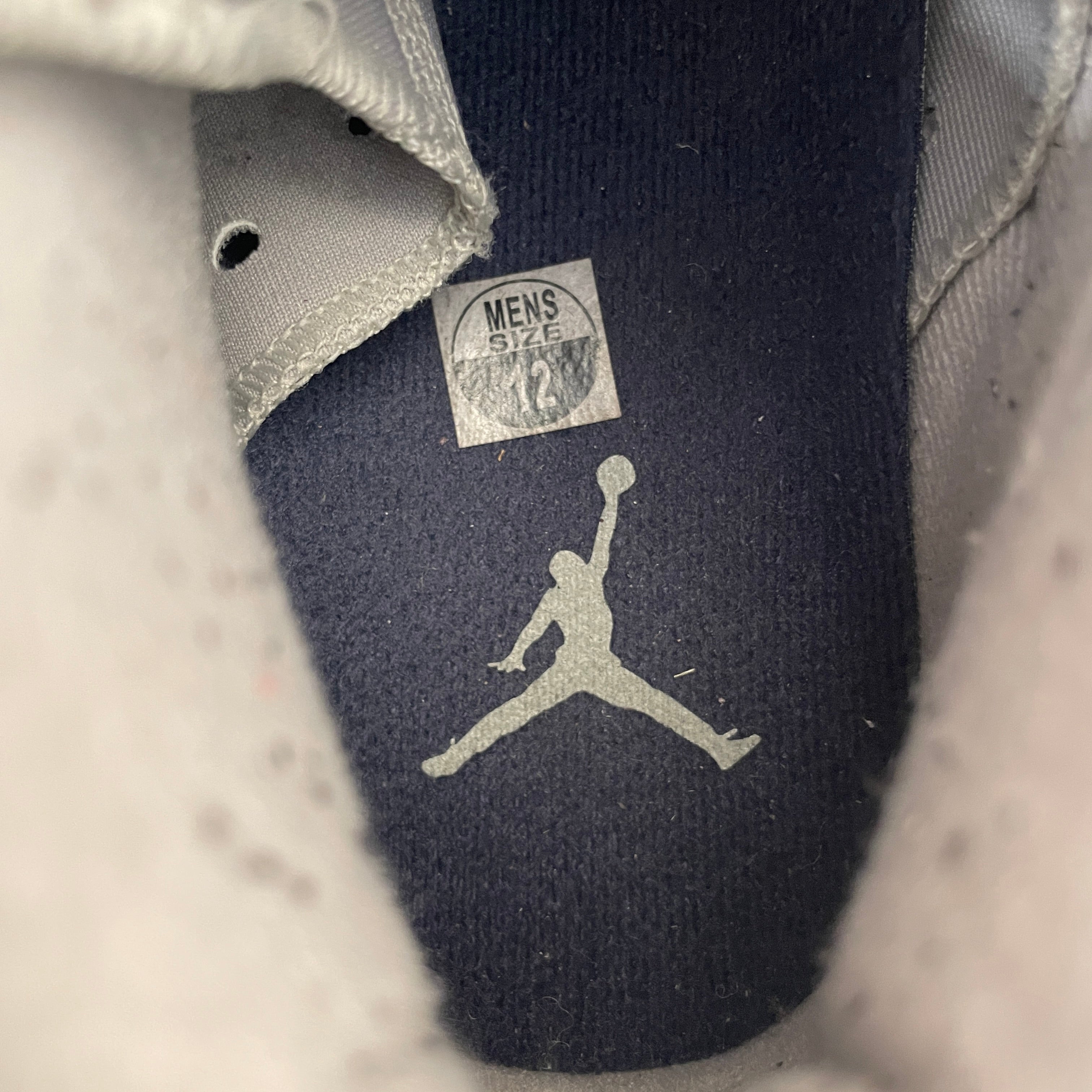 NIKE/Hi-Sneakers/US 12/Suede/SLV/JORDAN 6 "GEORGETOWN" view 3
