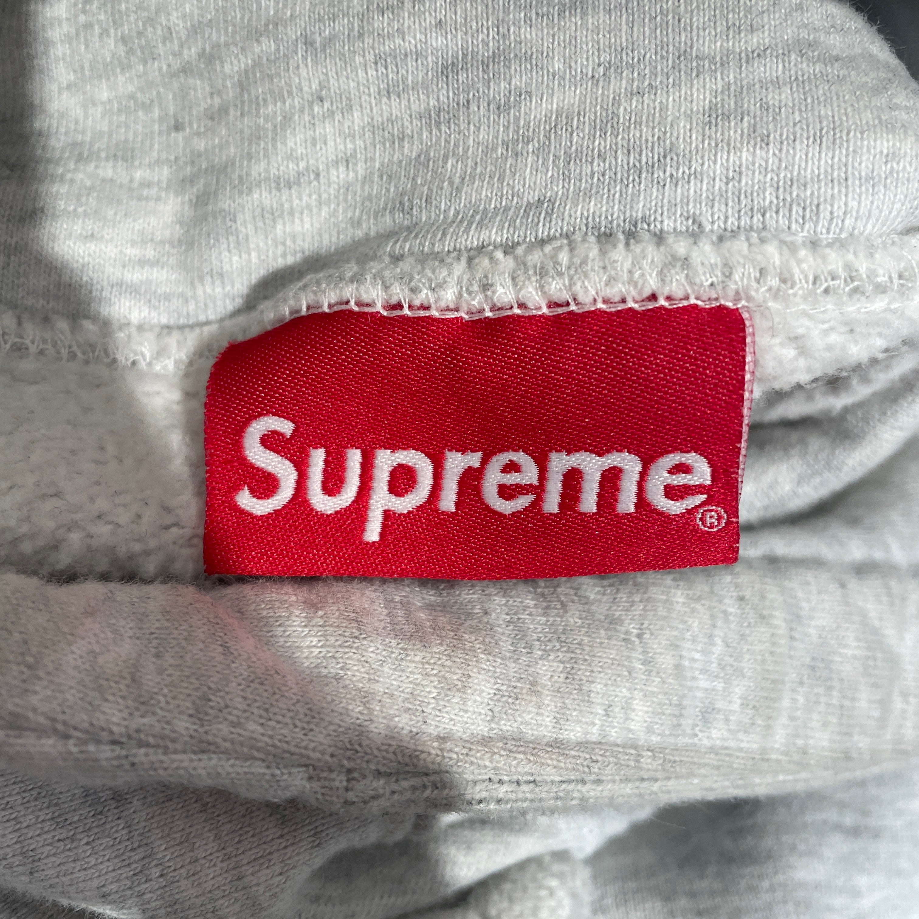 Supreme/Hoodie/XL/Cotton/GRY/Mirrored Logo Hoodie view 3