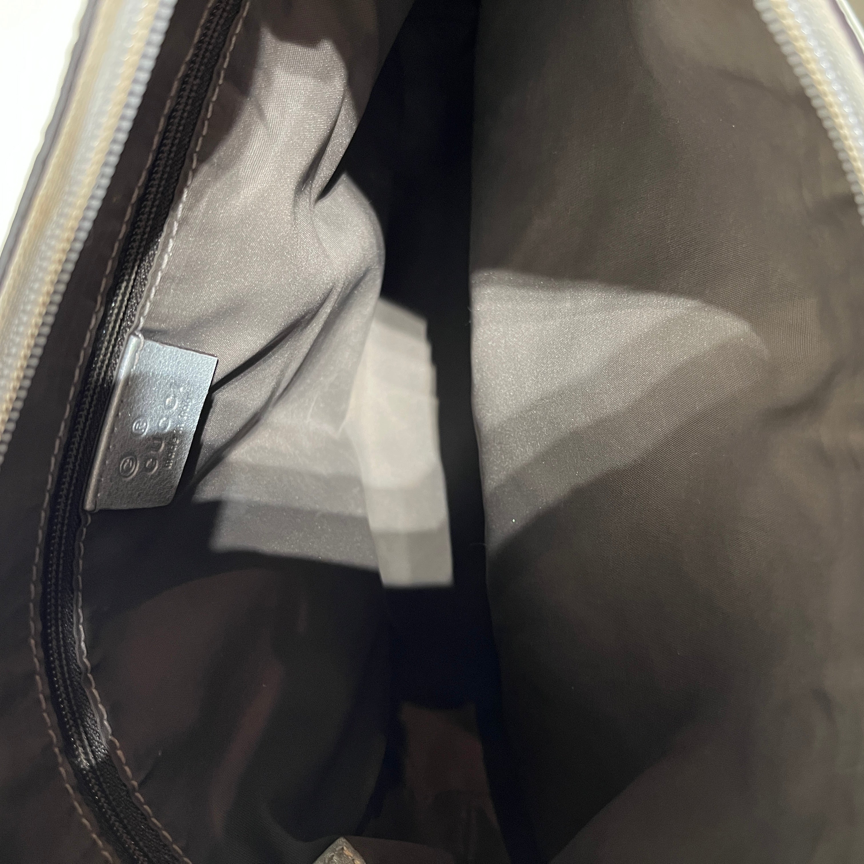 GUCCI/Hand Bag/Leather/SLV/METALLIC SHOULDER BAG view 3