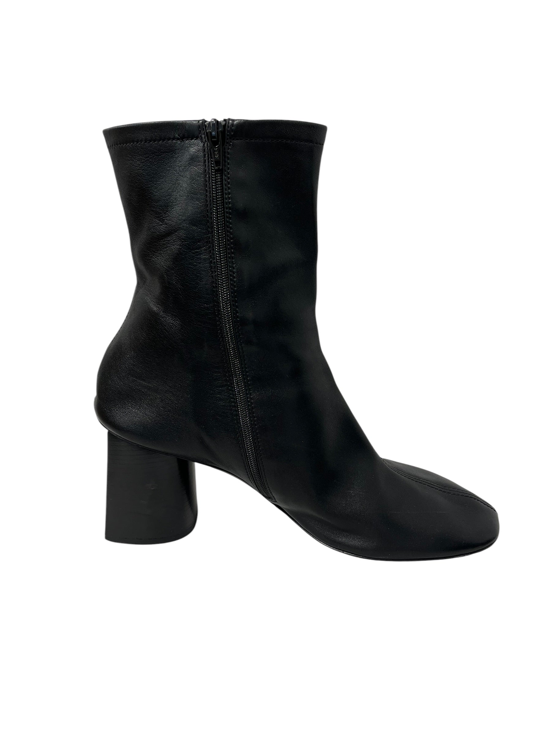 BALENCIAGA/Boots/EU 44/Leather/BLK/HEEL CUTOUT BOOTS view 4
