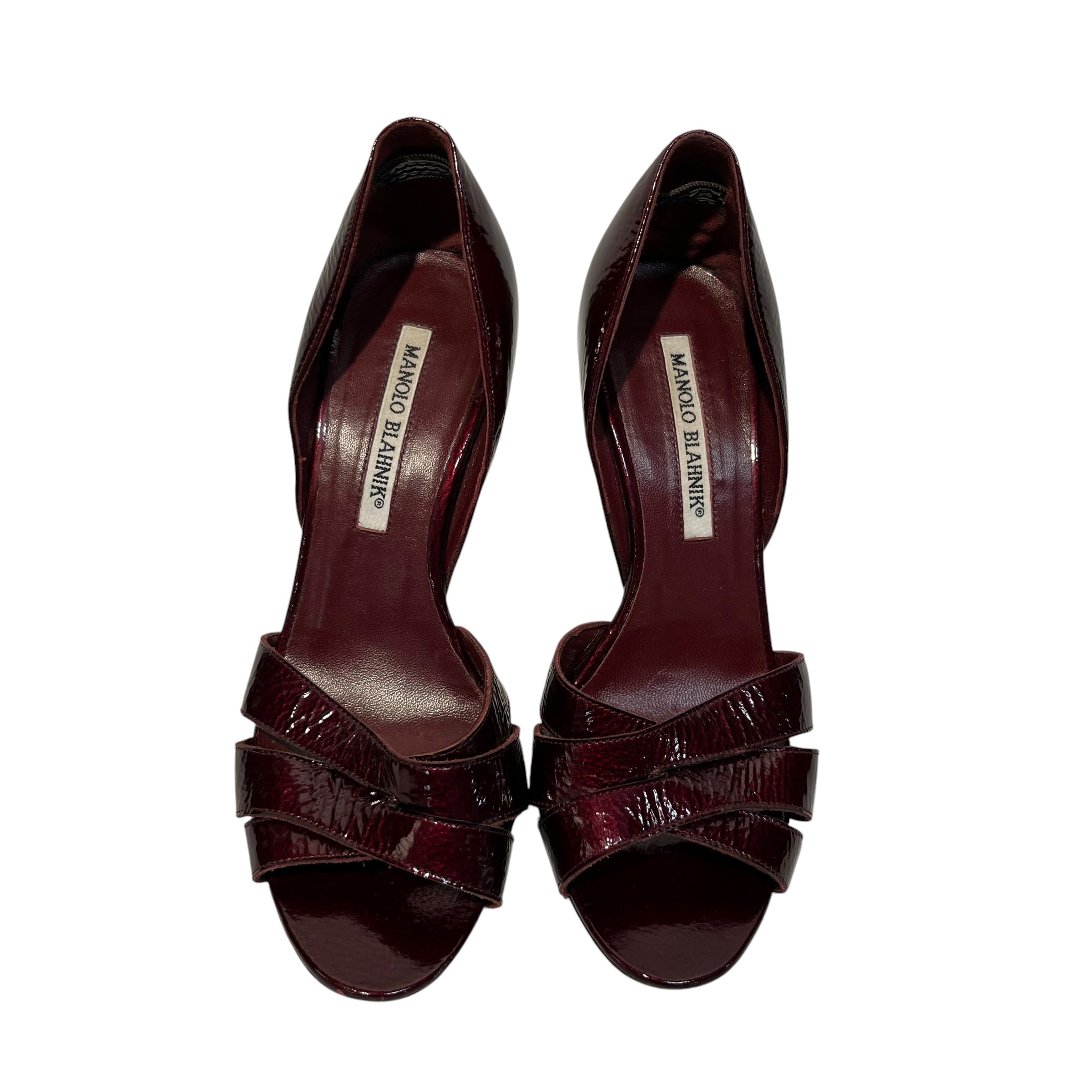 MANOLO BLAHNIK/Dress Shoes/US 5/RED/ view 5