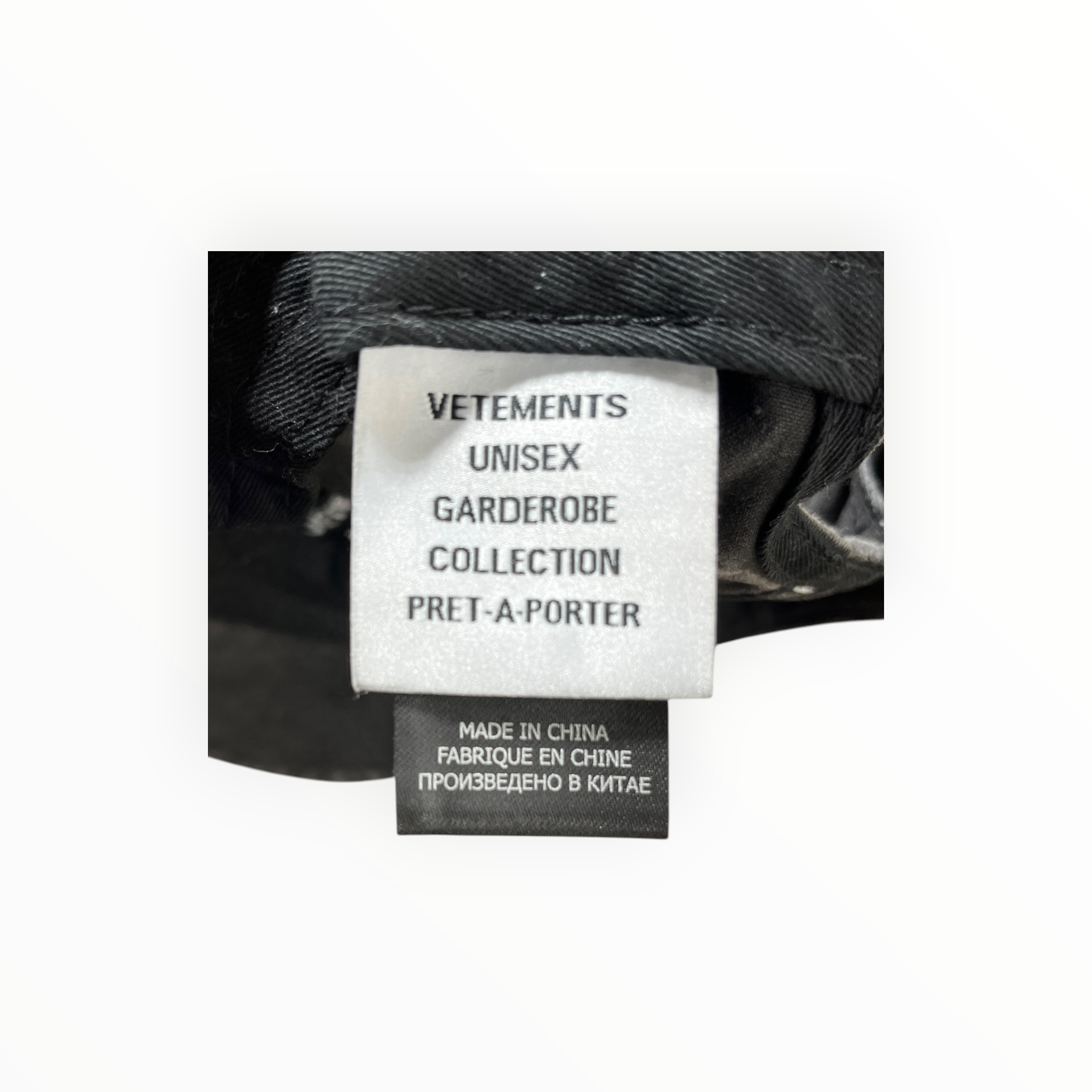 VETEMENTS/Hat/Denim/GRY/M's/DLAME HAT view 3