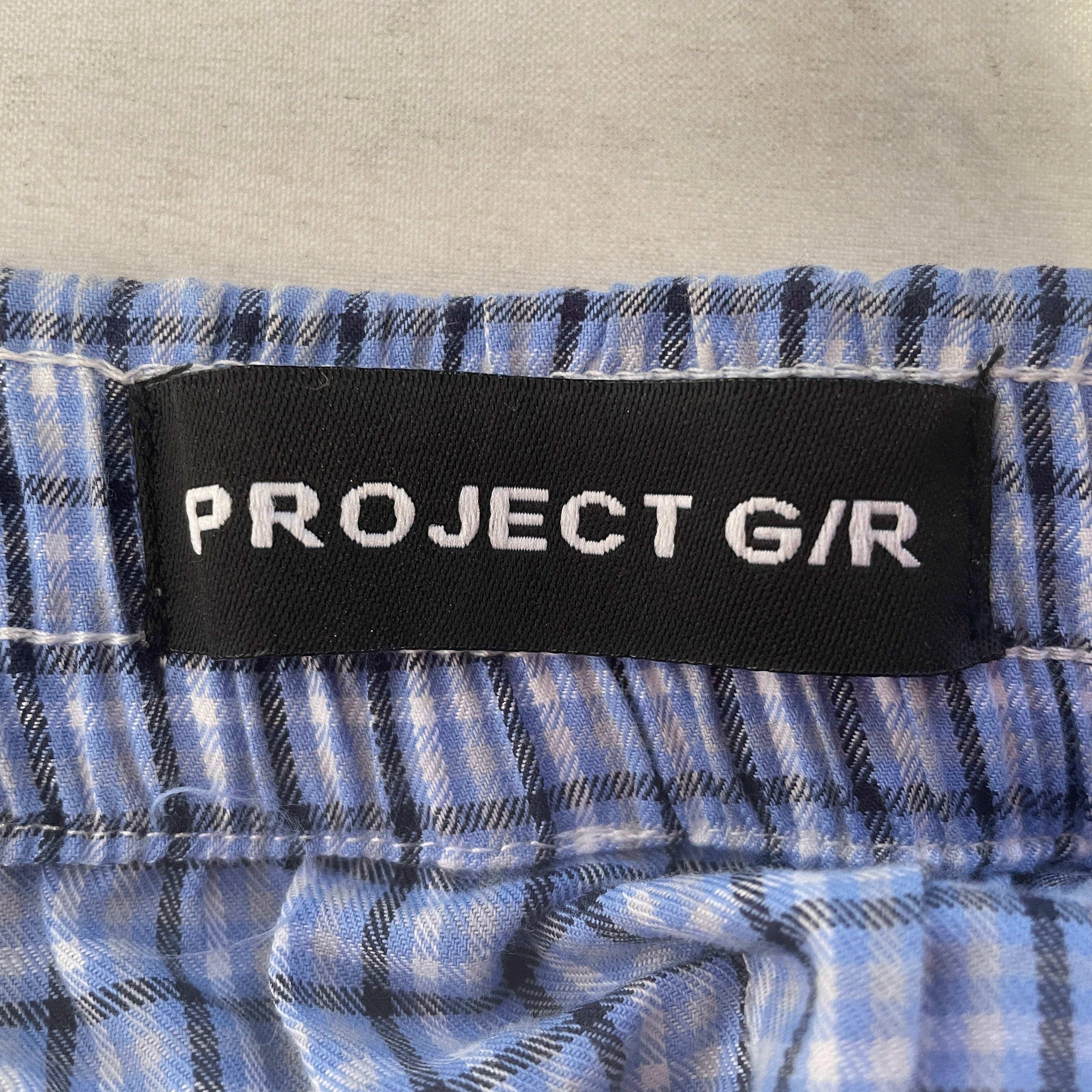 PROJECT G/R/Pants/1/Cotton/GRY/triple waist view 3