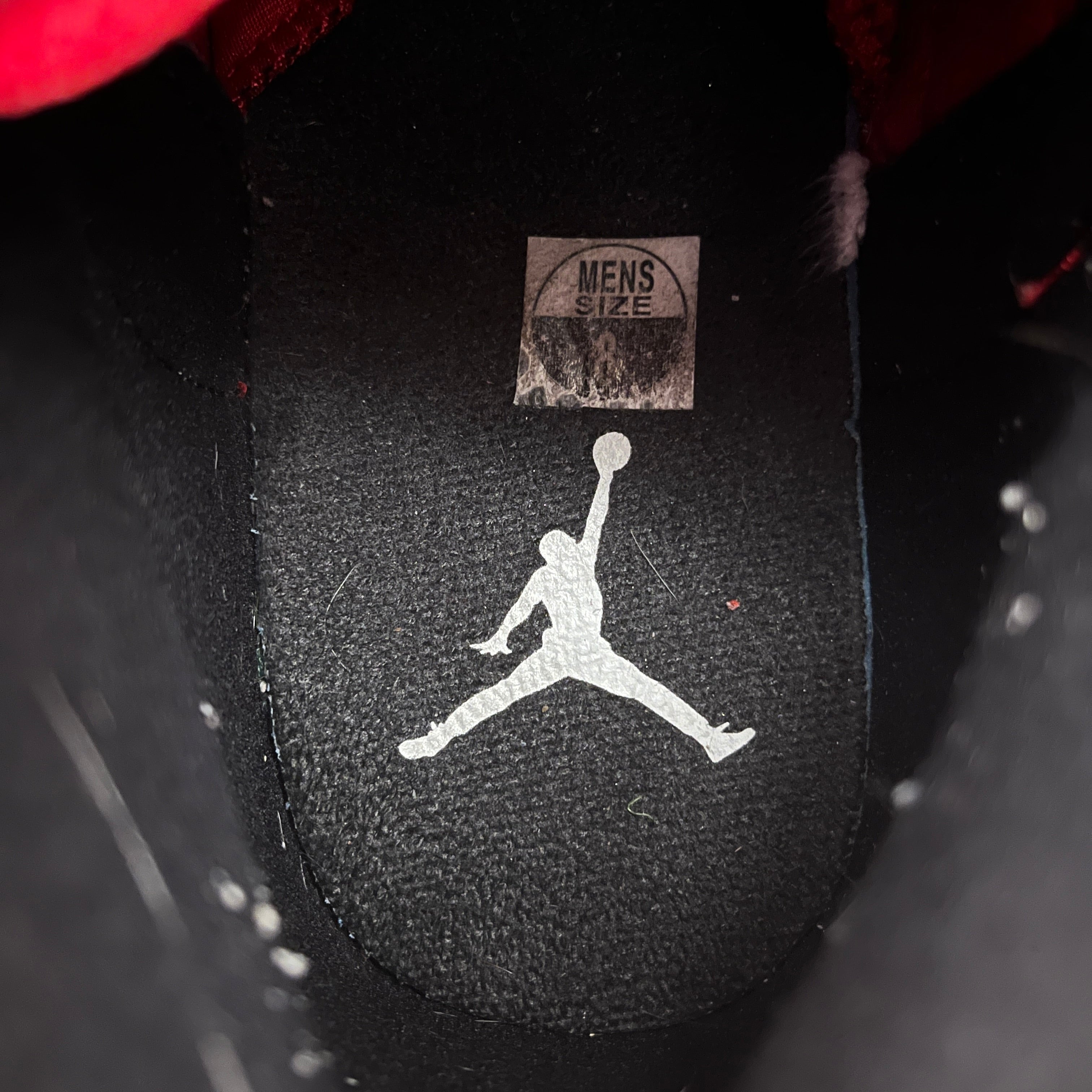 JORDAN BRAND/Hi-Sneakers/US 8/Leather/RED/gym red 2016 view 3