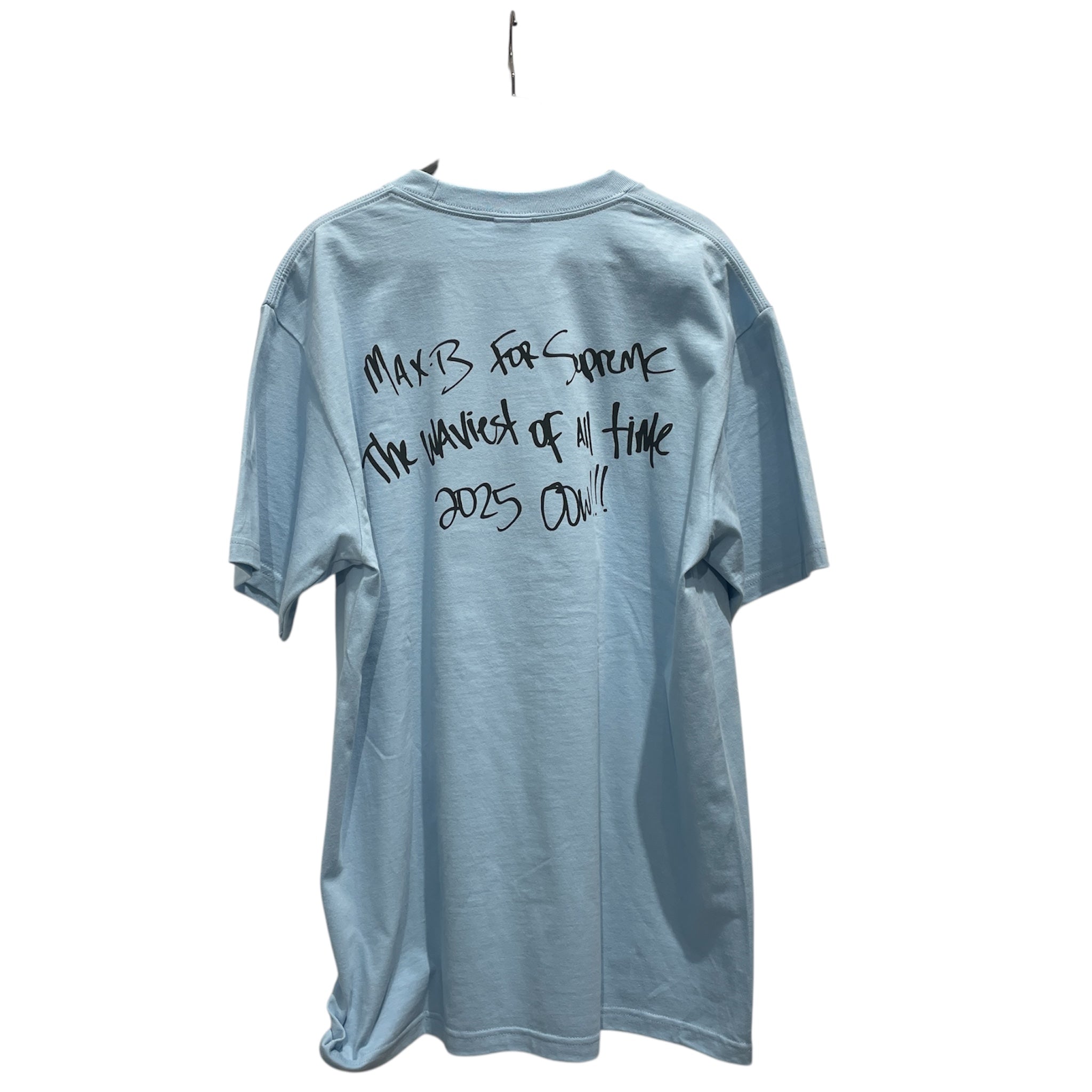 Supreme/T-Shirt/L/Cotton/BLU/Graphic/Max B Powder Blue She Loves Me view 2