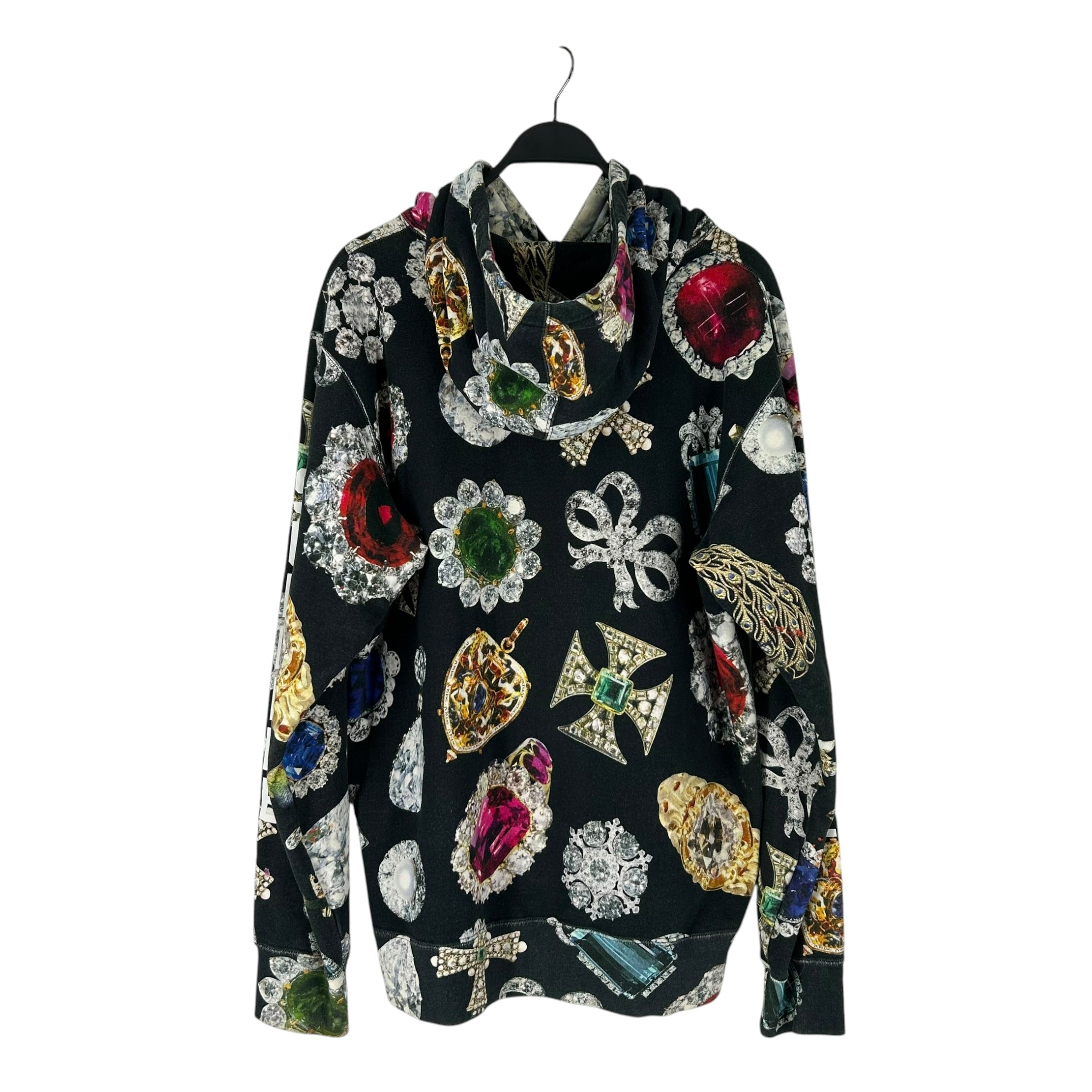 Supreme/Hoodie/XL/Cotton/BLK/jewels hoodie view 2
