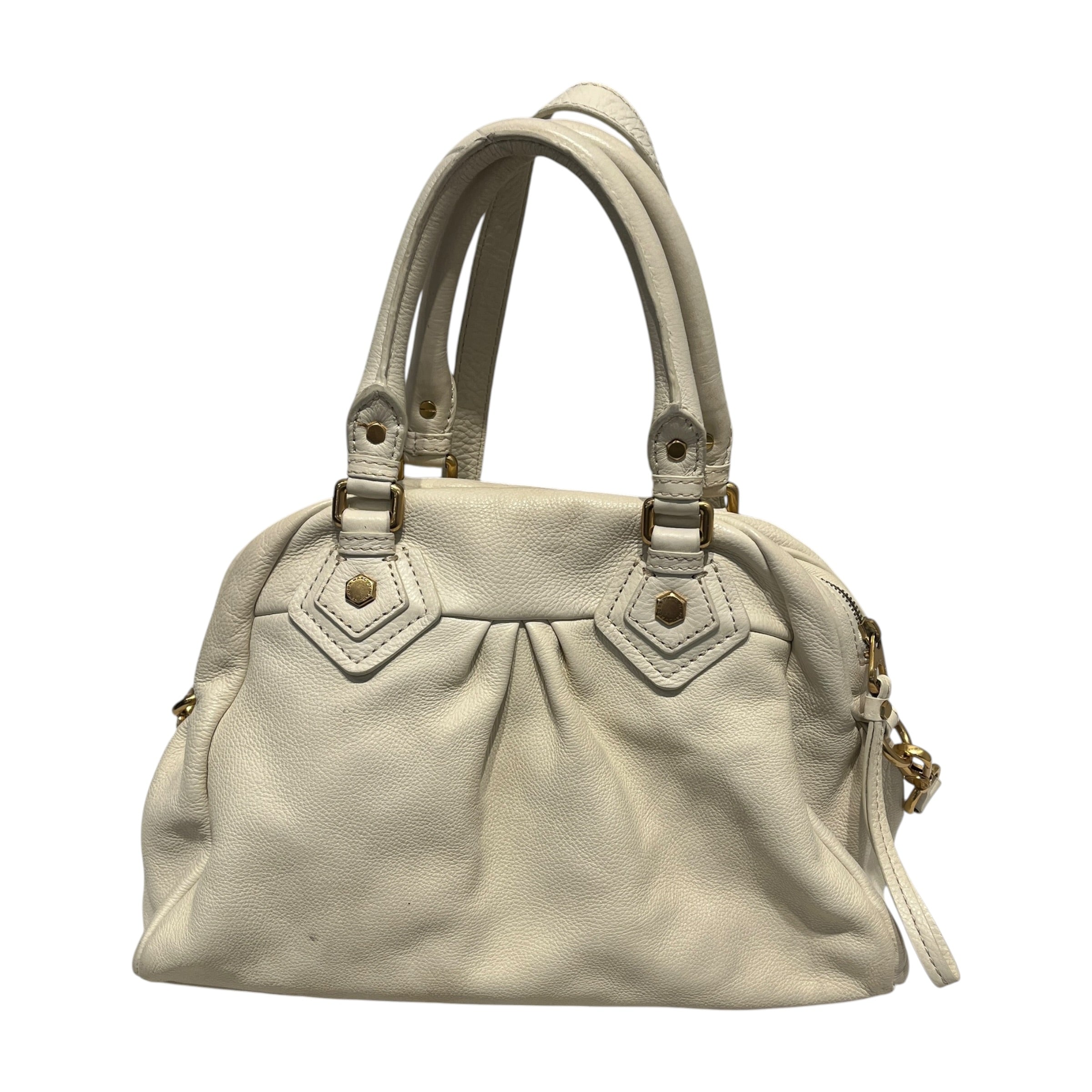MARC BY MARC JACOBS/Hand Bag/Cowhide/CRM/Q BABY GROOVY/GOLD HARDWARE view 3