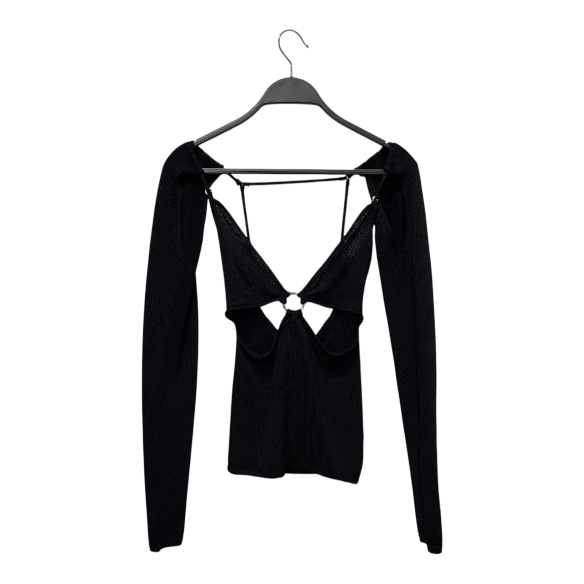 cult gaia/3|4S Blouse/XS/BLK/ view 1