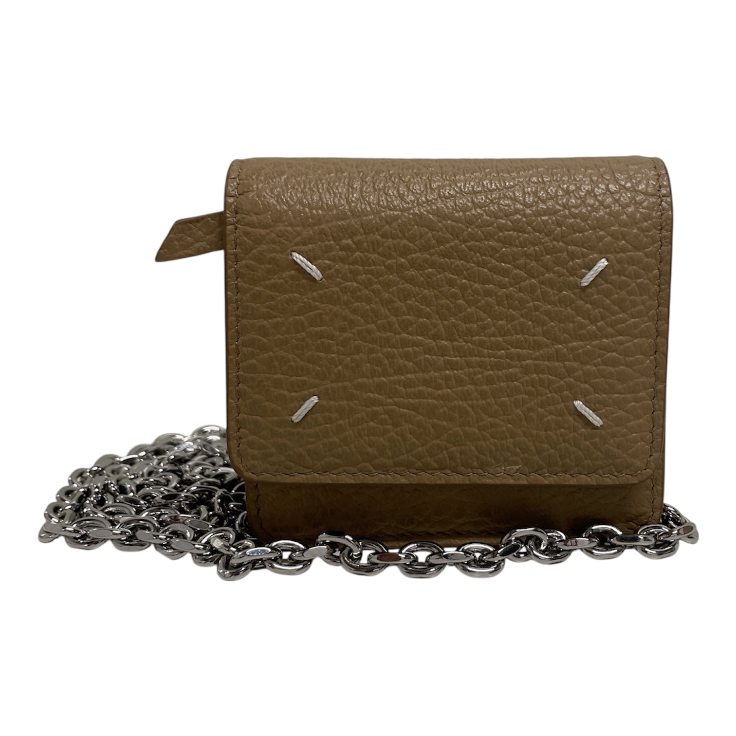 Maison Margiela/Bag/Leather/BEG/chain strap view 2
