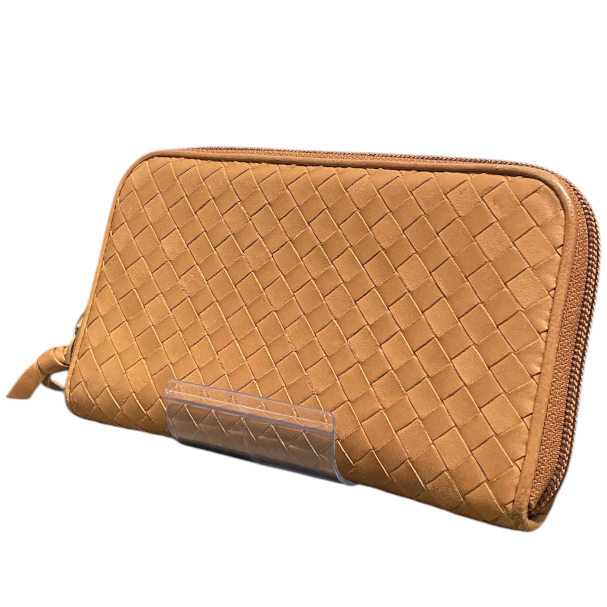 BOTTEGA VENETA/Long Wallet/Leather/BEG/L's/INTRICATO WALLET view 1