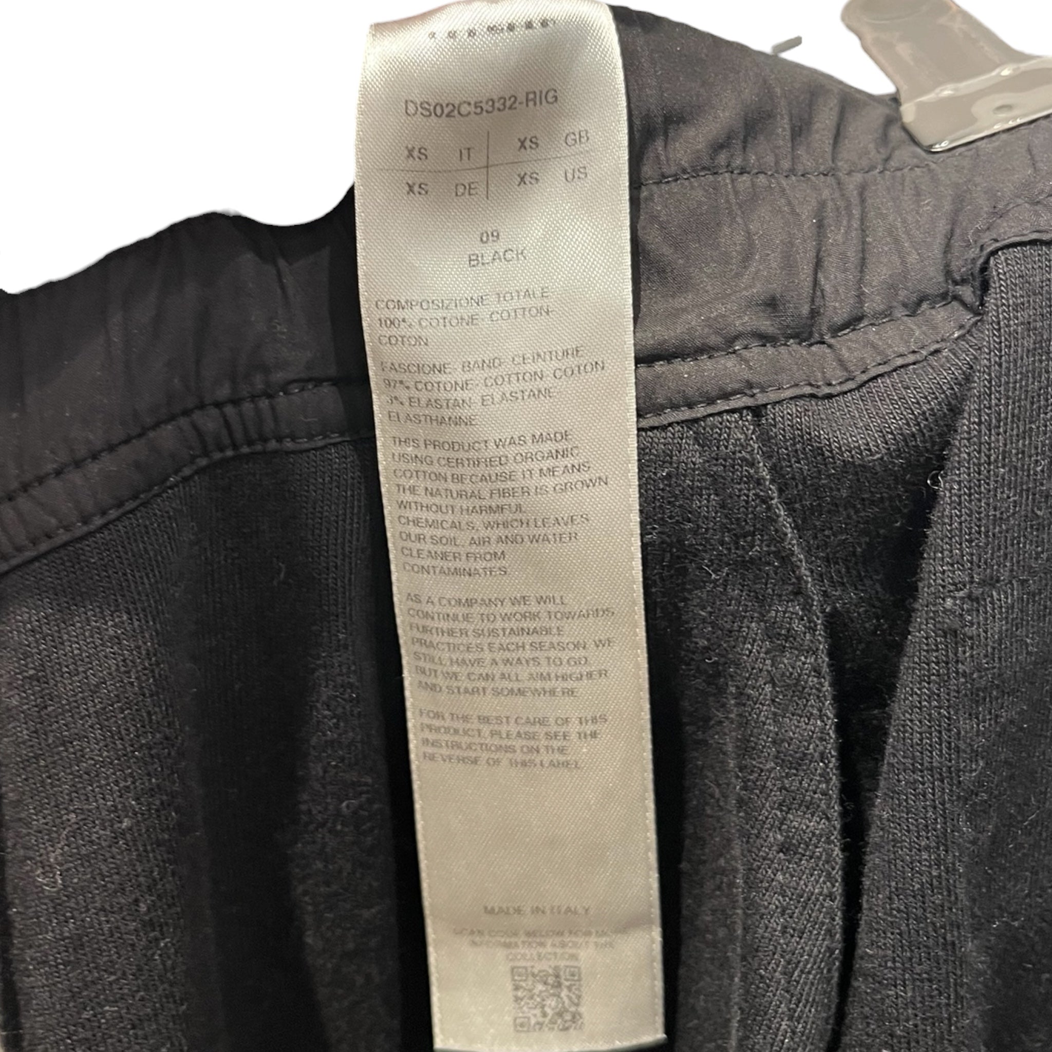 Rick Owens/Long Skirt/XS/Cotton/BLK/LONG PULL ON PILLAR SKIRT view 3