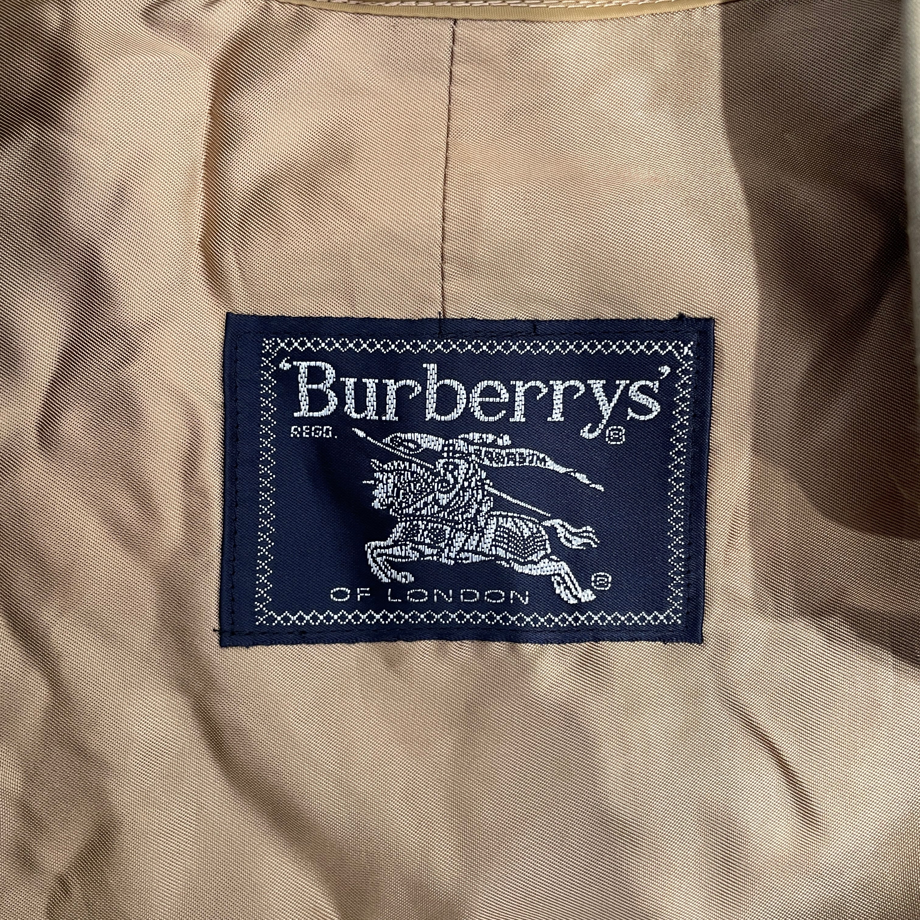 BURBERRYS/Jacket/M/Cotton/BEG/TRENCH PLAID LINING view 3