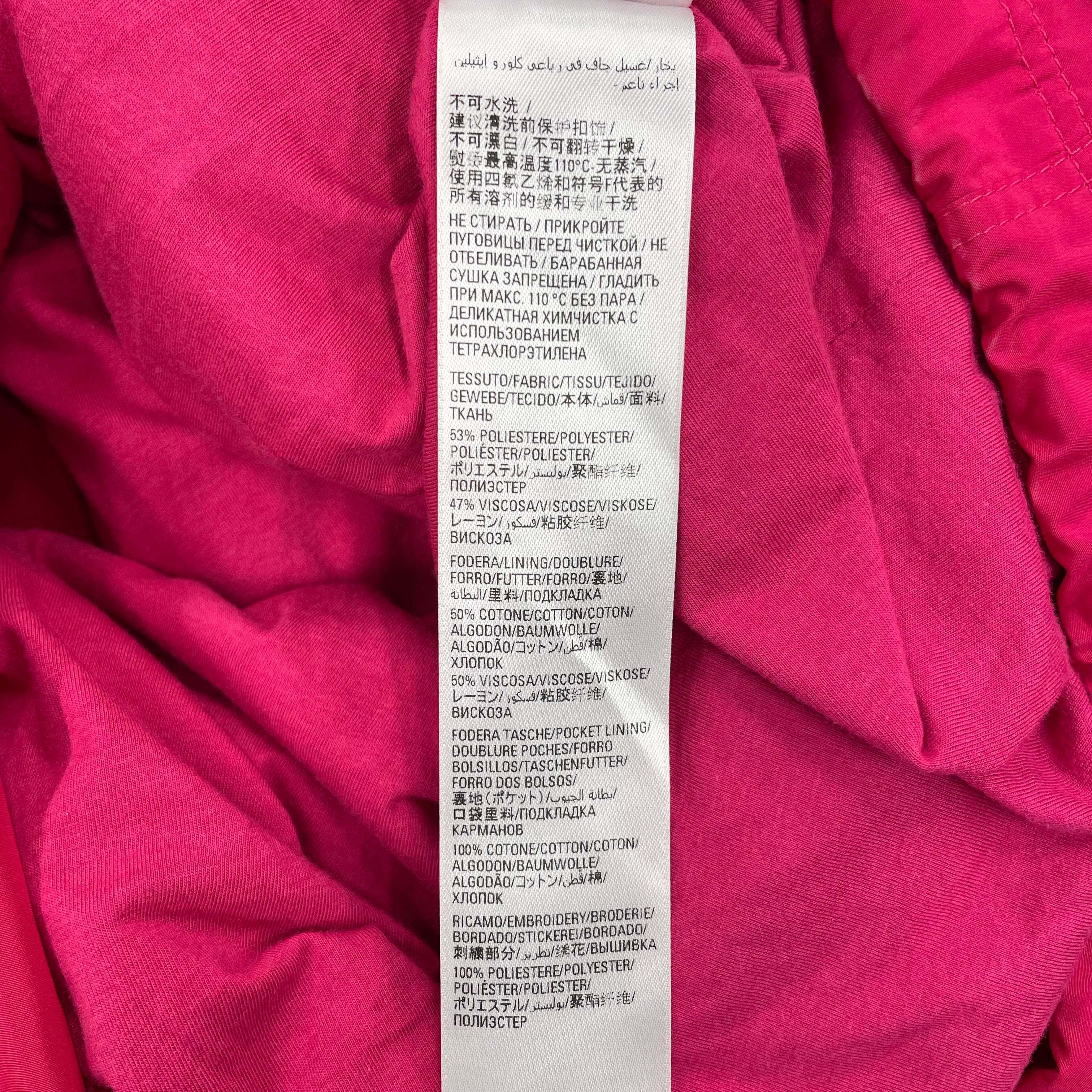 BALENCIAGA/Windbreaker/34/Nylon/PNK/3B LOGO COACH JCKT view 6