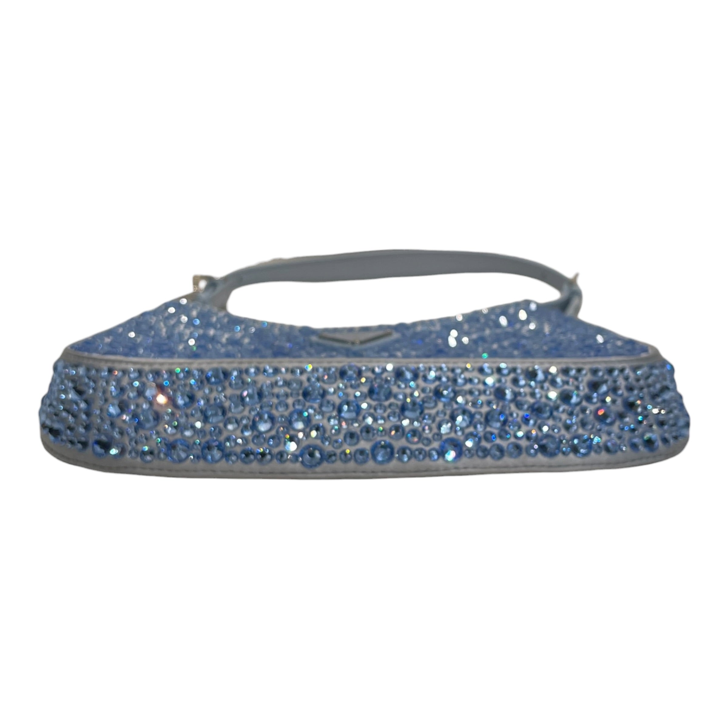 PRADA/Hand Bag/Iridescent/Leather/BLU/SEQUIN CHLOE BAG view 3