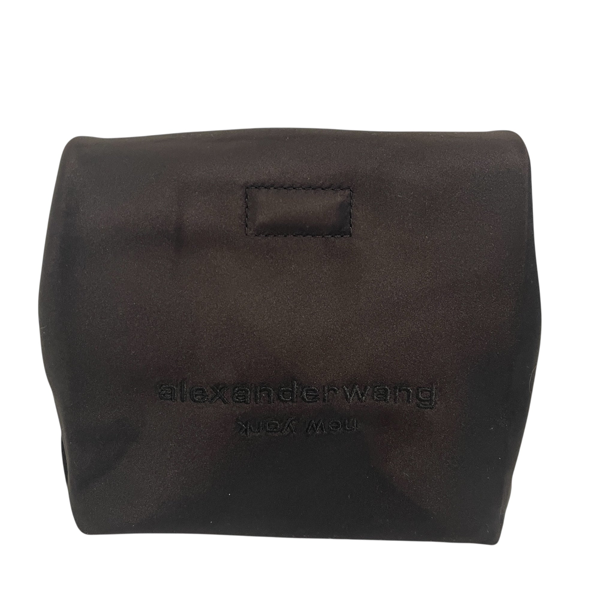 Alexander Wang/Clutch Bag/Graphic/Silk/BLK/ view 6