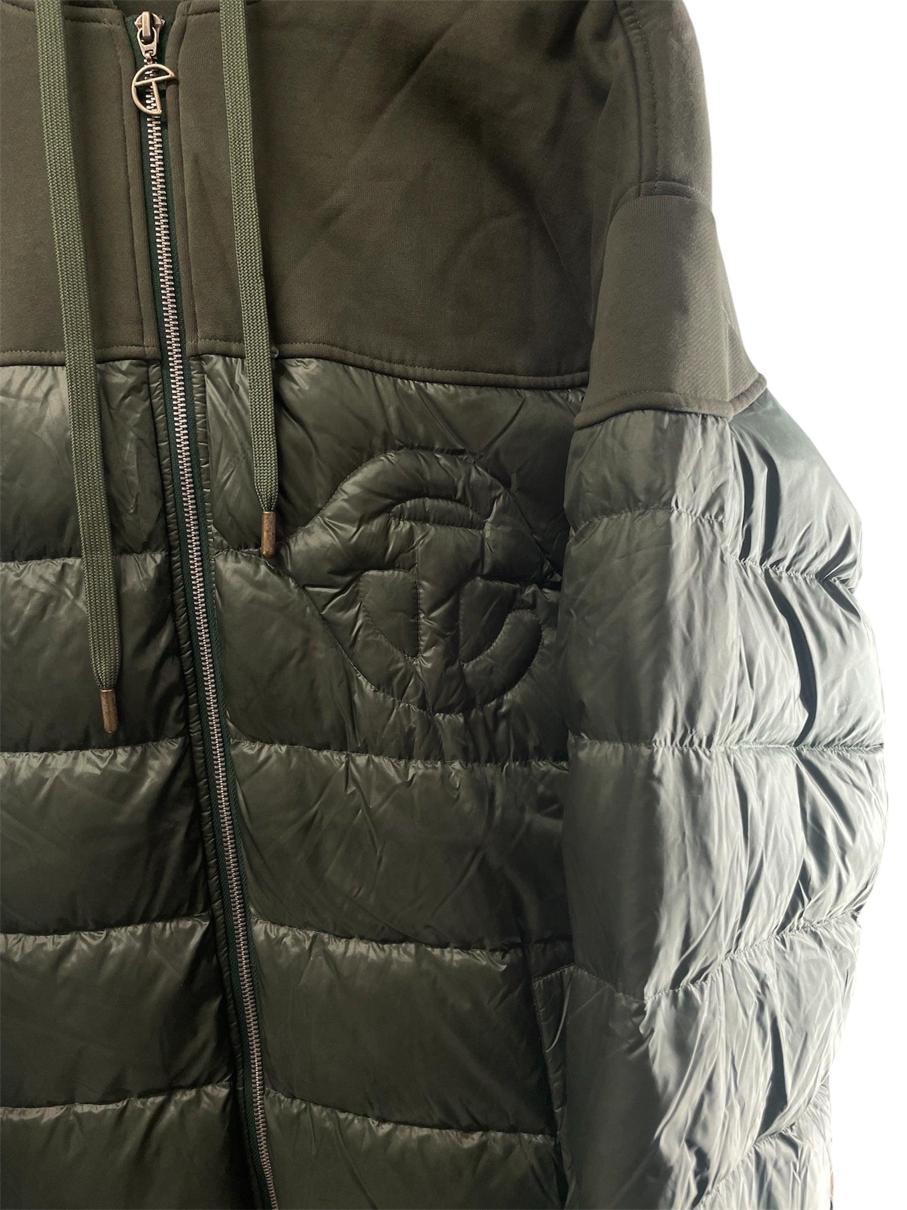 Telfar/Trench Coat/M/Nylon/GRN/PUFFER DOWN LONG COAT view 3