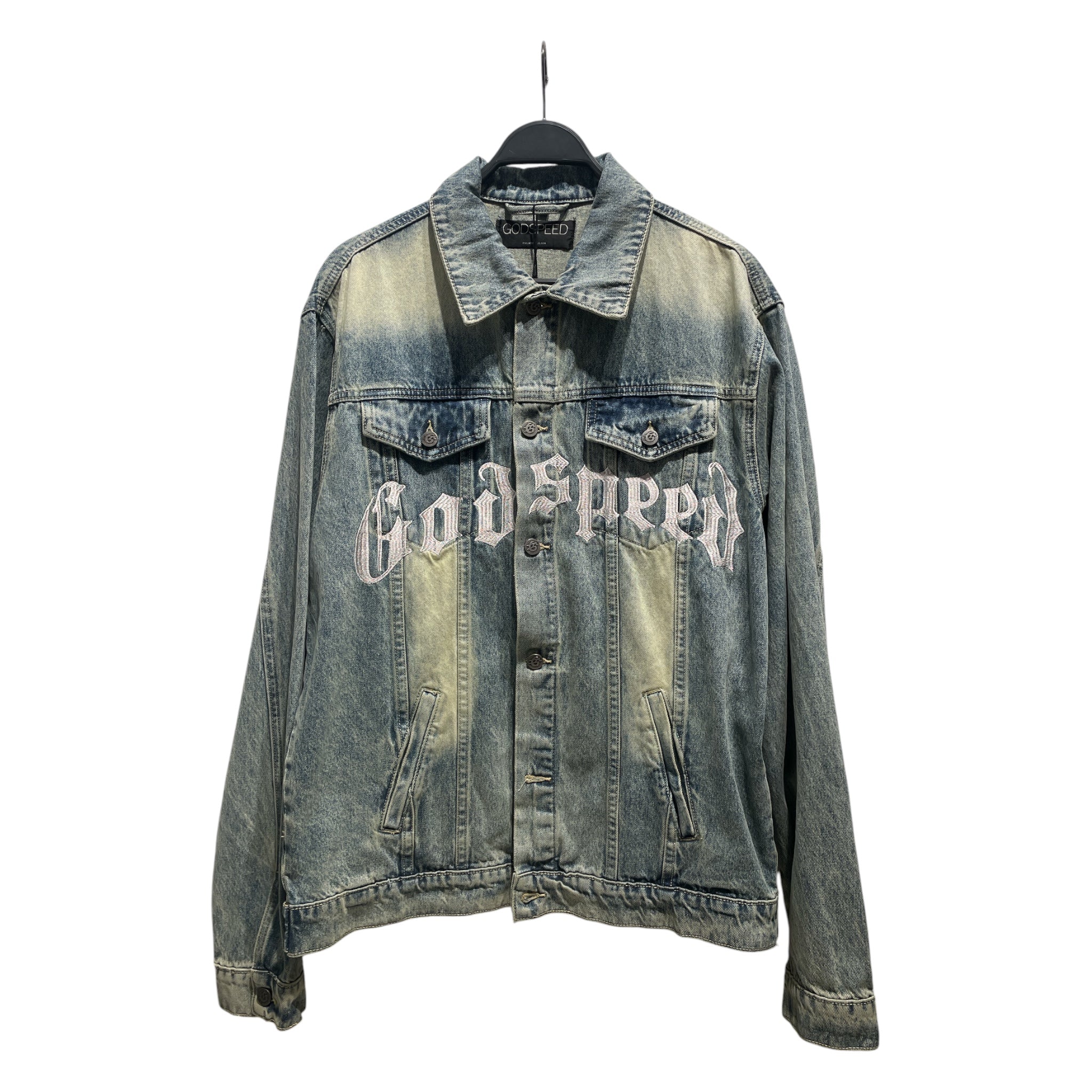 GODSPEED NEW YORK/Denim Jkt/XL/Denim/BLU/Embroidered Denim Jacket view 1