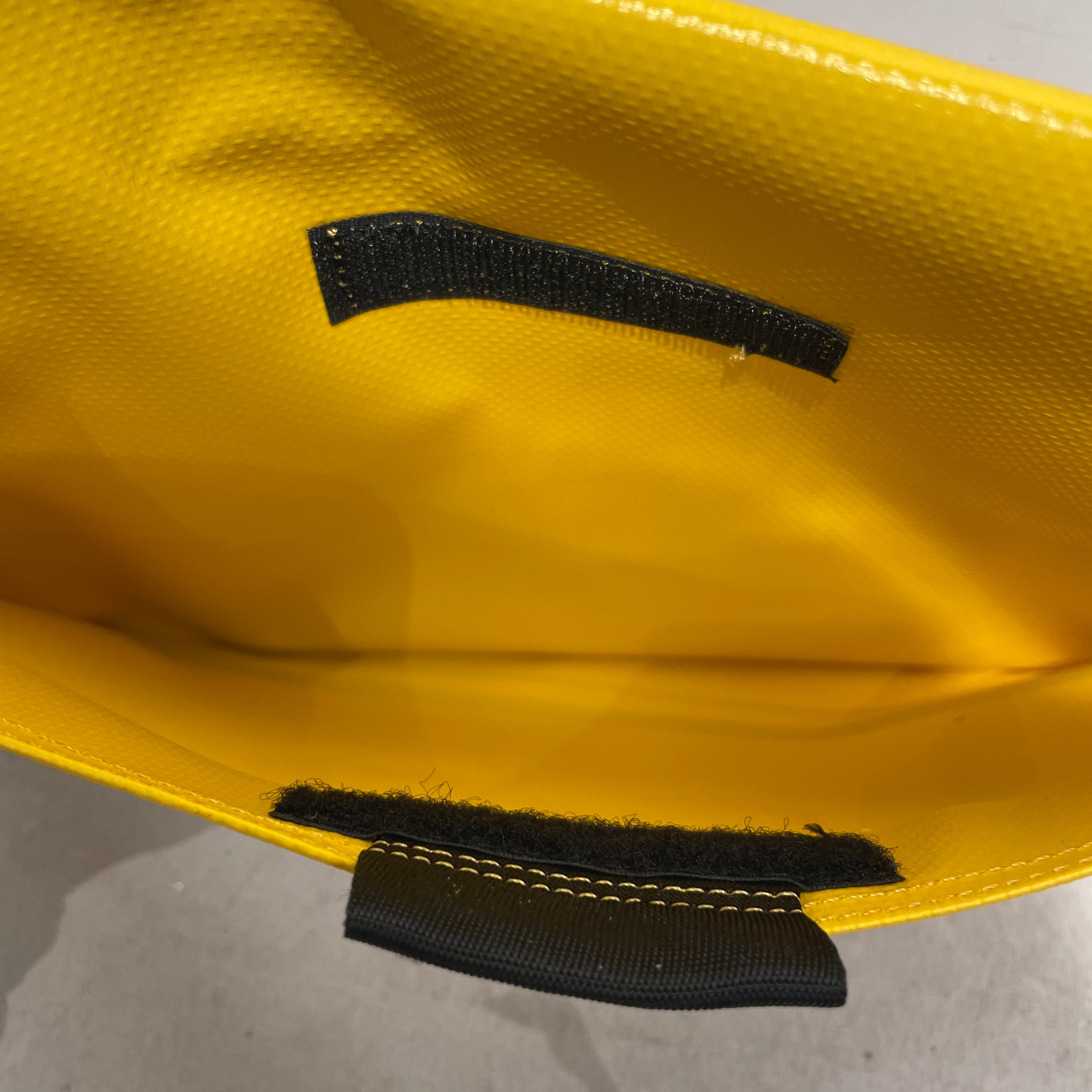 DIESEL/Clutch Bag/Leather/YEL/ view 4