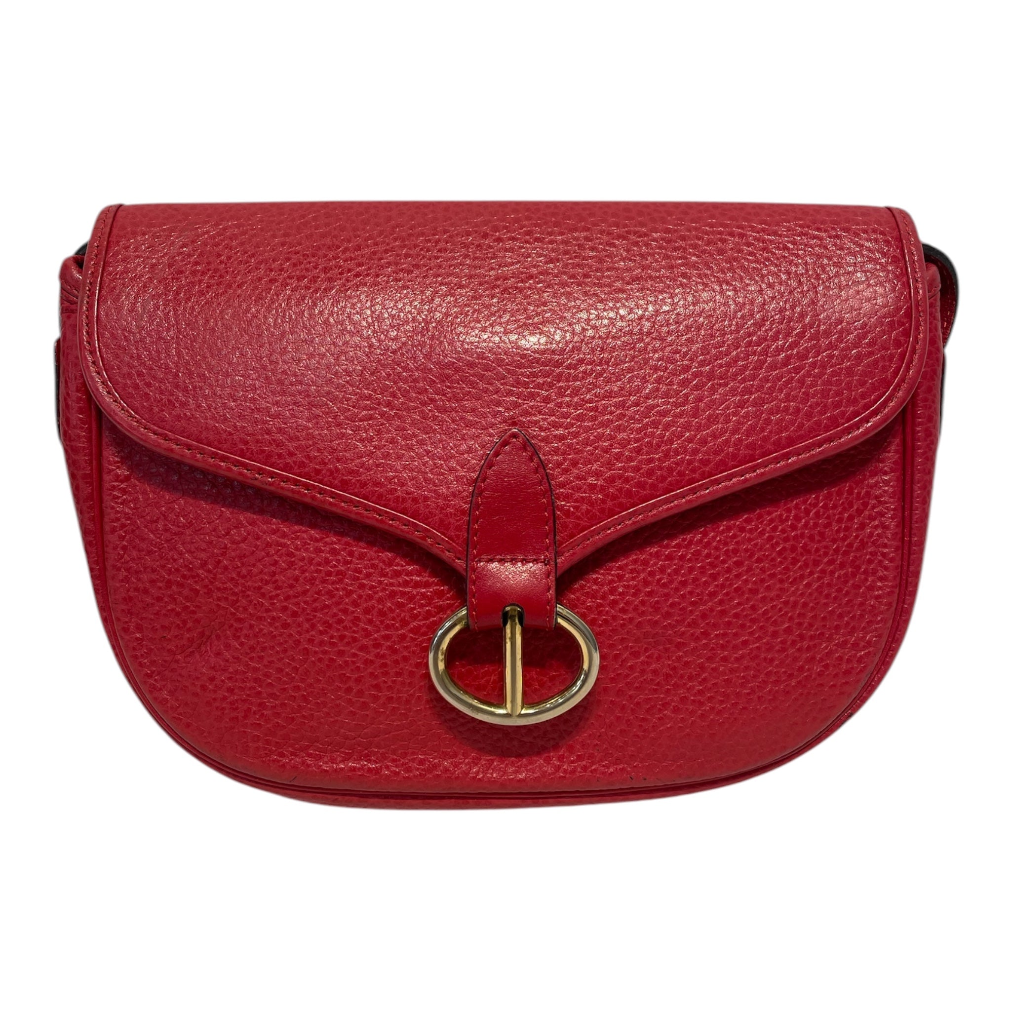 Christian Dior/Bag/Leather/RED/VINTAGE CD SIDEBAG view 3