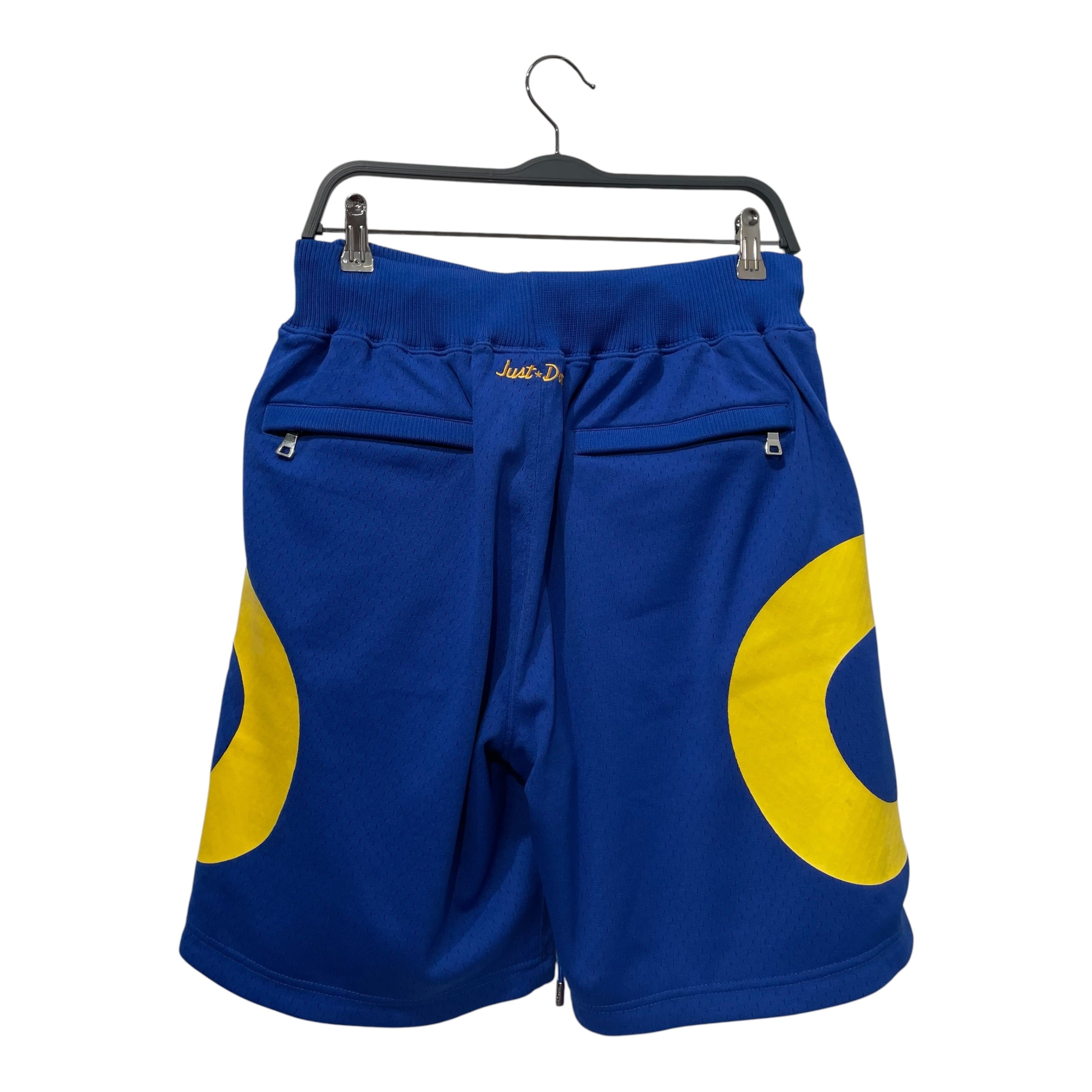 JUST DON/Shorts/Polyester/BLU/RAMS view 2