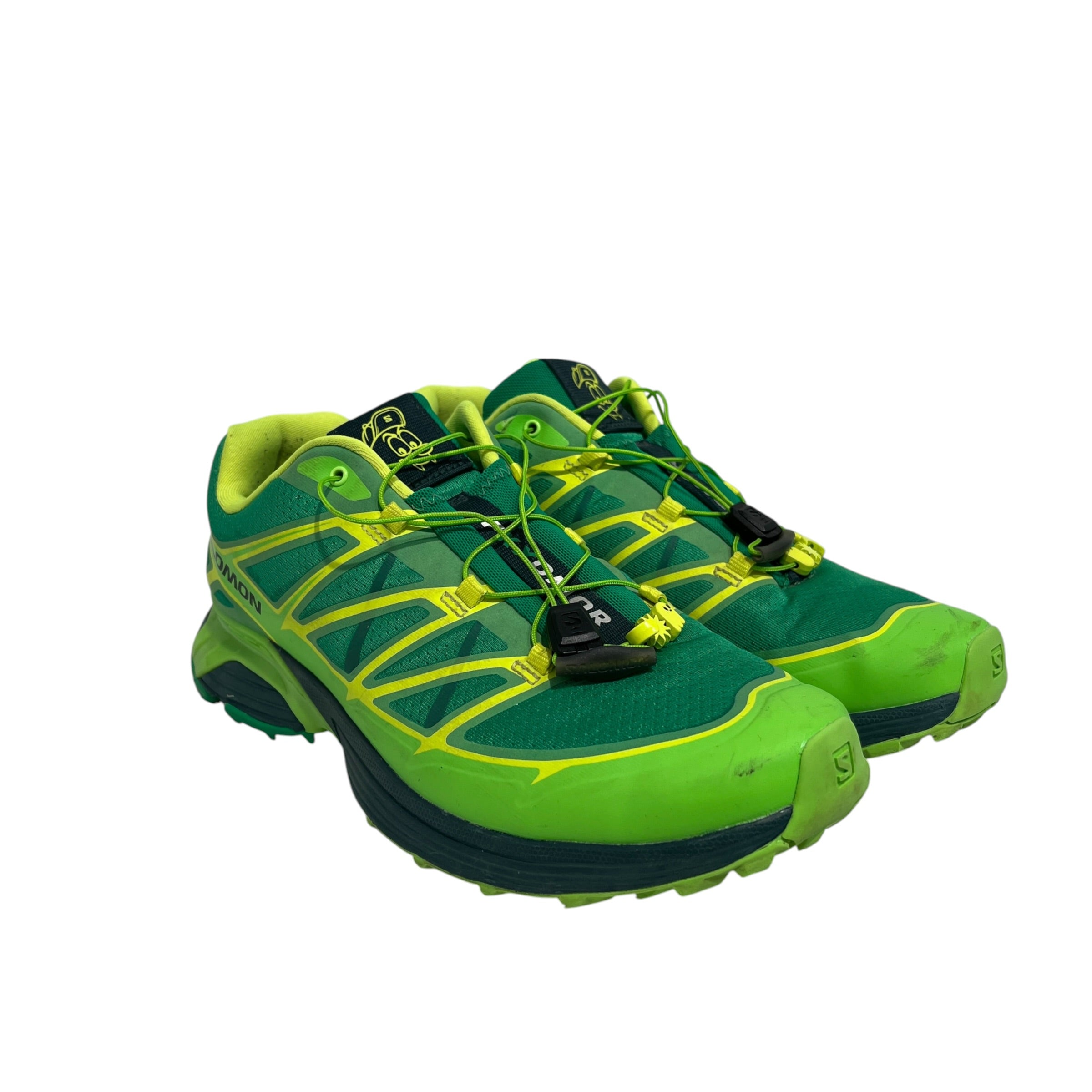 salomon/Low-Sneakers/US 9.5/Polyester/GRN/The Ferxxo XT-Pathway 2 view 1