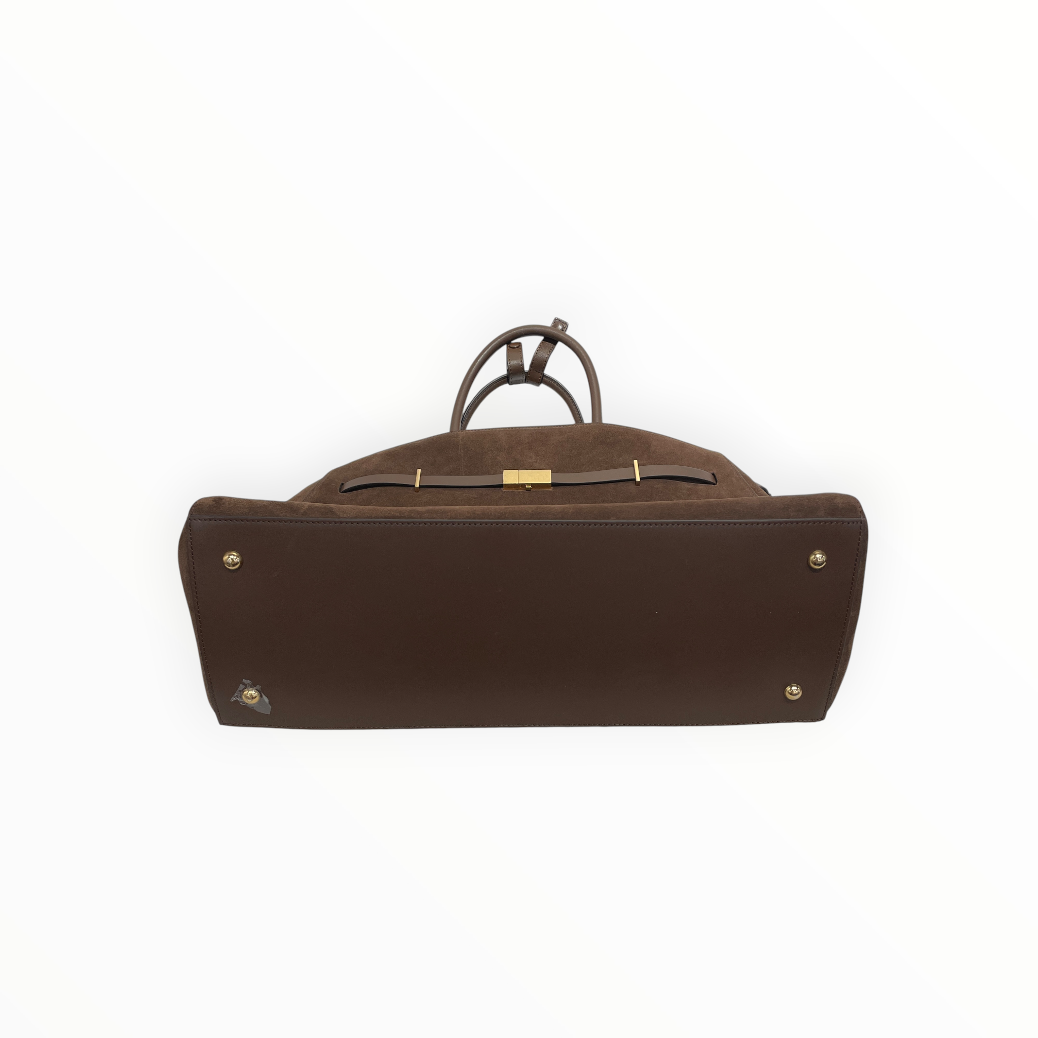 DEMELLIER/Tote Bag/Suede/BRW/ view 4