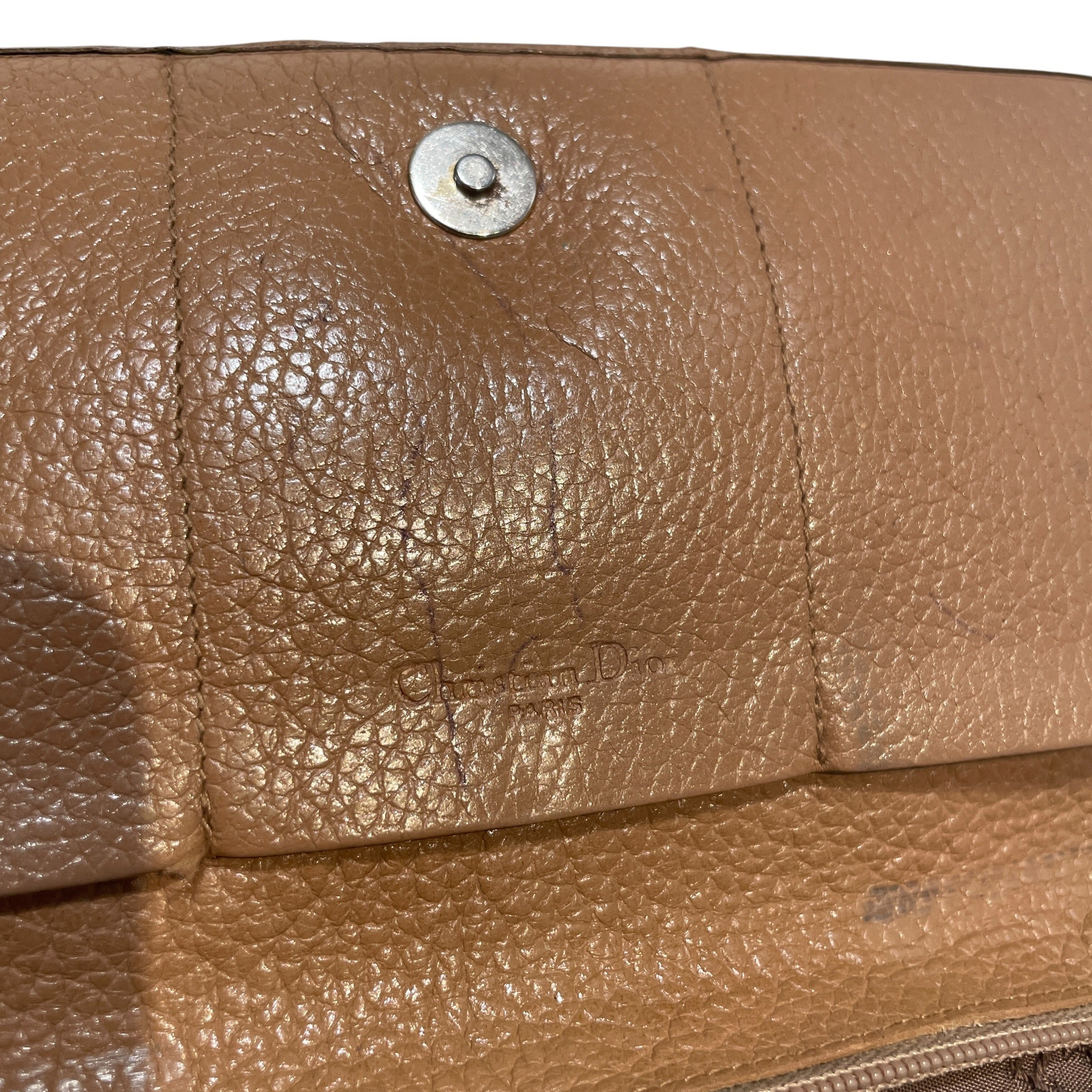 Christian Dior/Wallet/Leather/BRW/M's/Wallet view 6