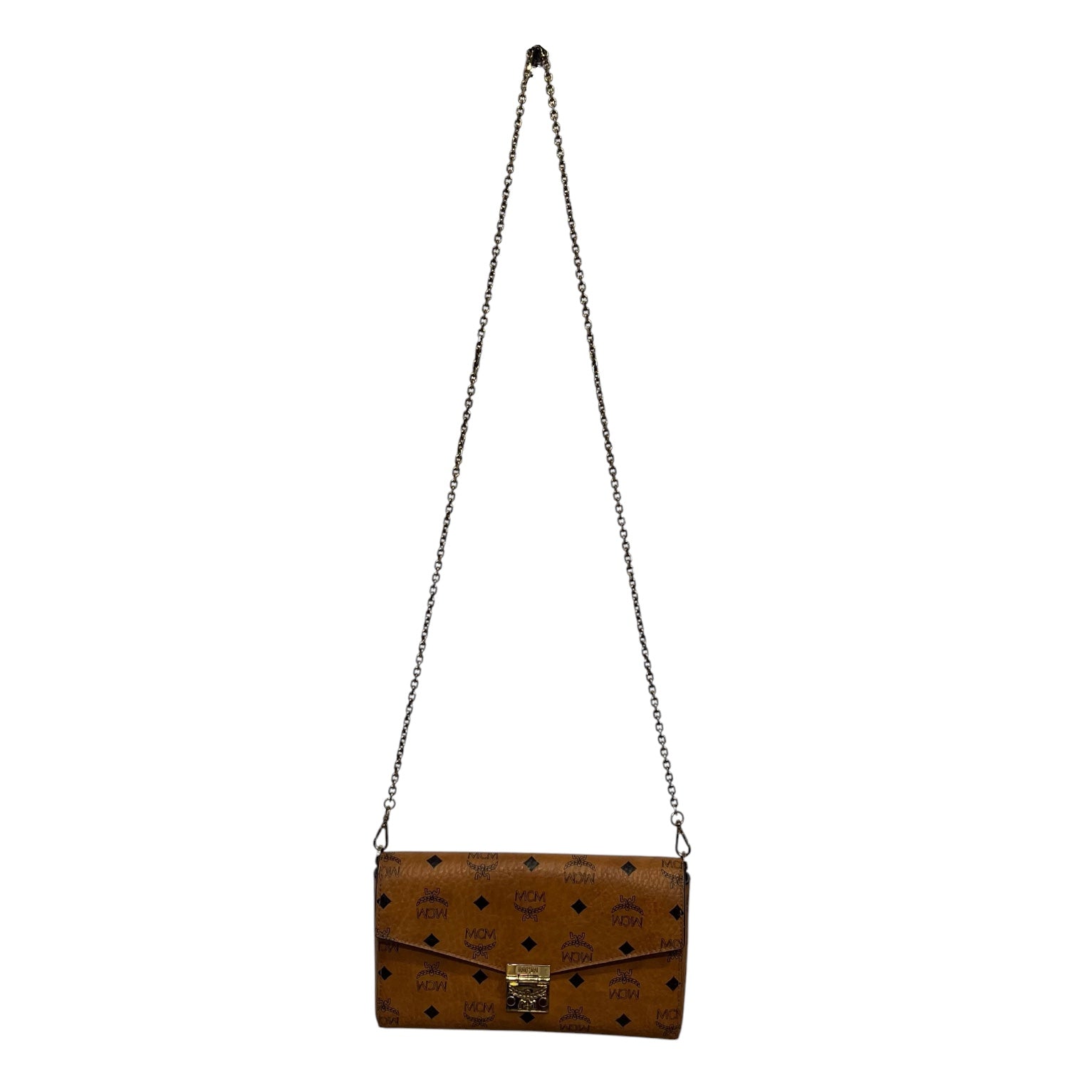 MCM/Cross Body Bag/Monogram/Leather/BRW/CHAIN CROSSBODY view 1
