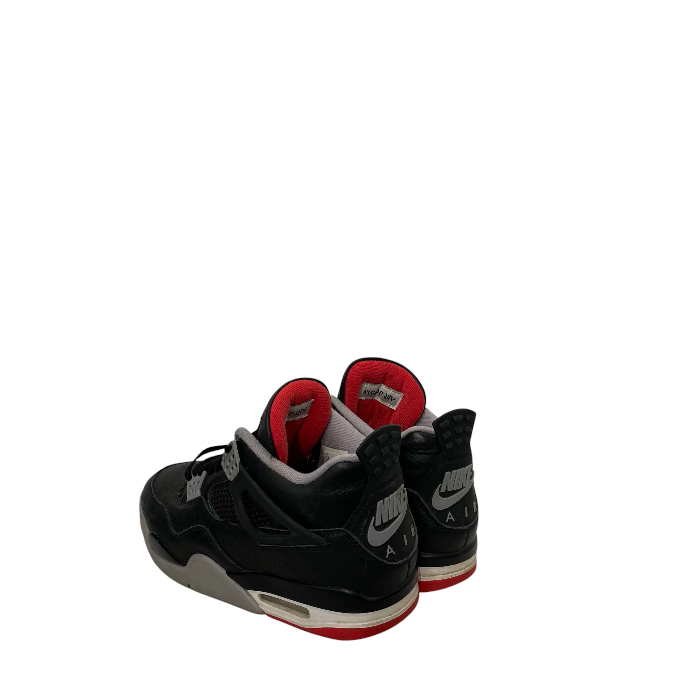 NIKE/Hi-Sneakers/US 10.5/Leather/BLK/AIR JORDAN 4 RETRO BRED view 2