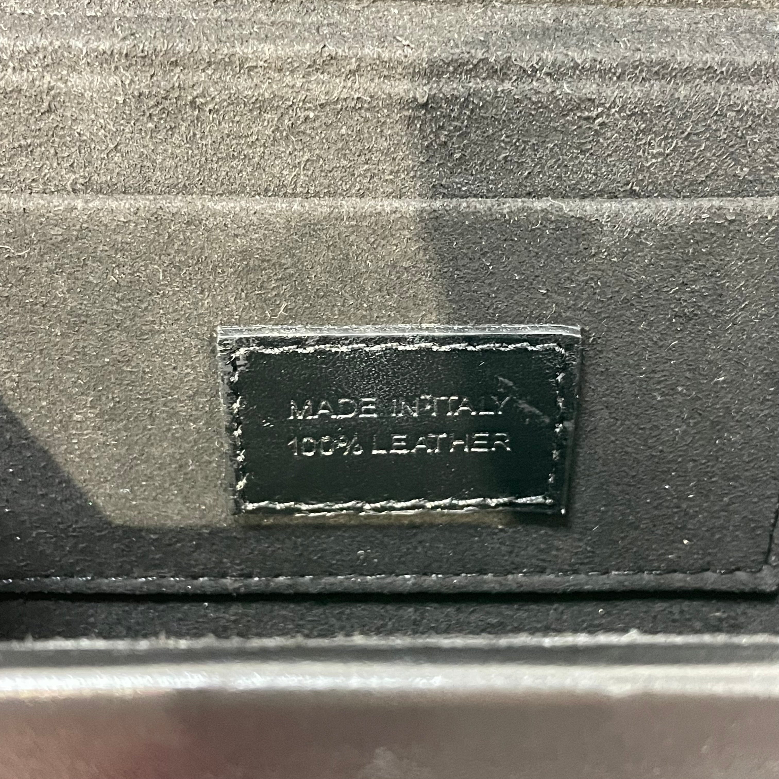 RHUDE/Cross Body Bag/Leather/BLK/cigarette box view 3