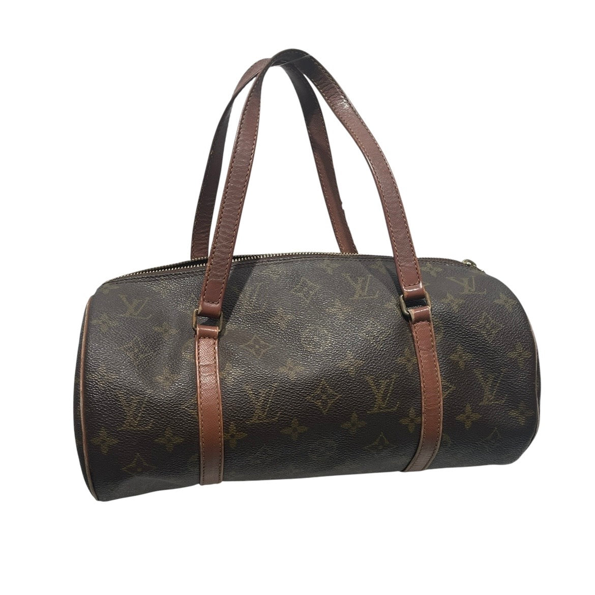 LOUIS VUITTON/Hand Bag/Leather/BRW/Vintage Monogram Papillon 26 view 1