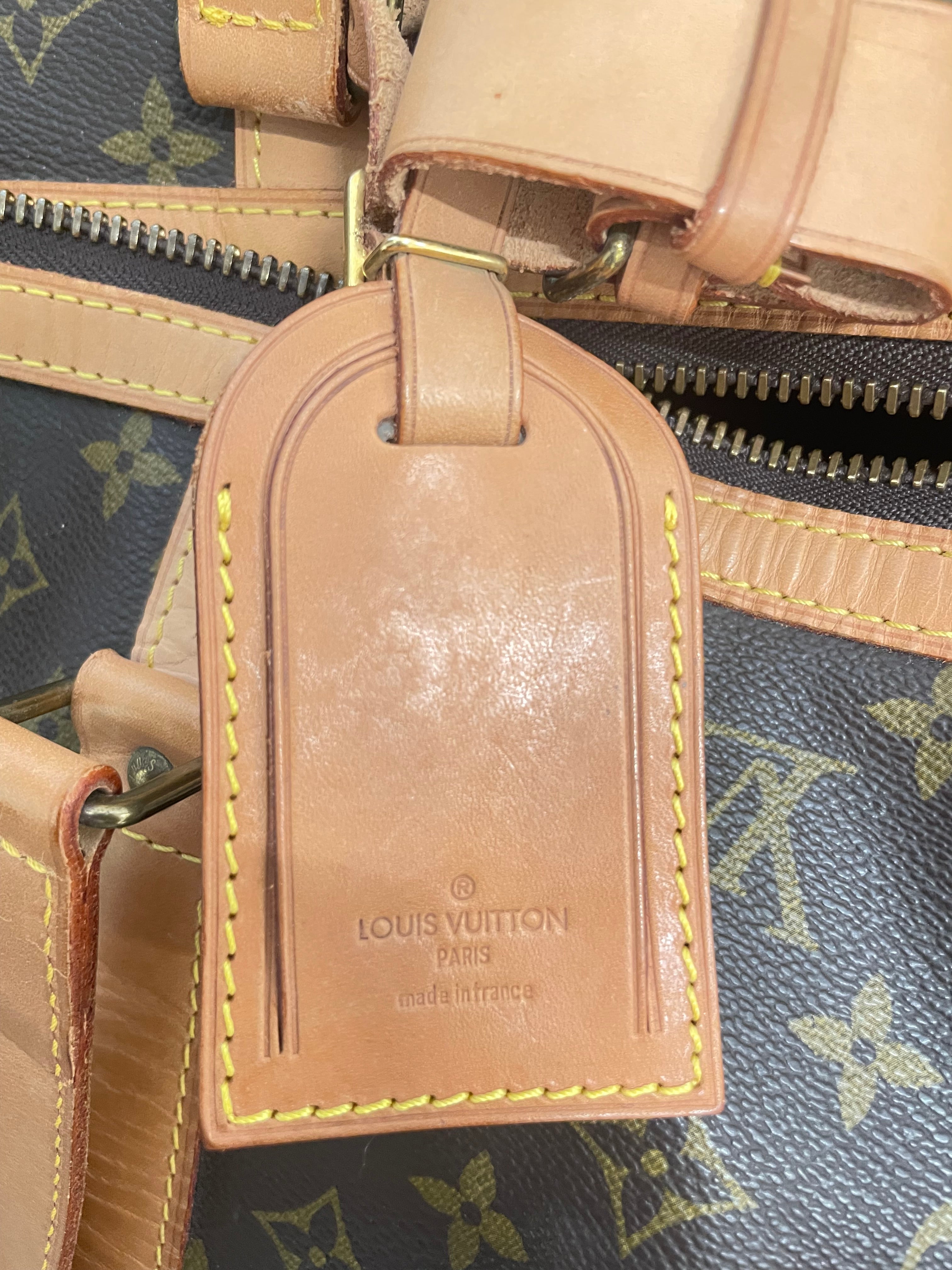 LOUIS VUITTON/Bag/All Over Print/Leather/MLT/keepball 50/lock/gld hard/brw view 5