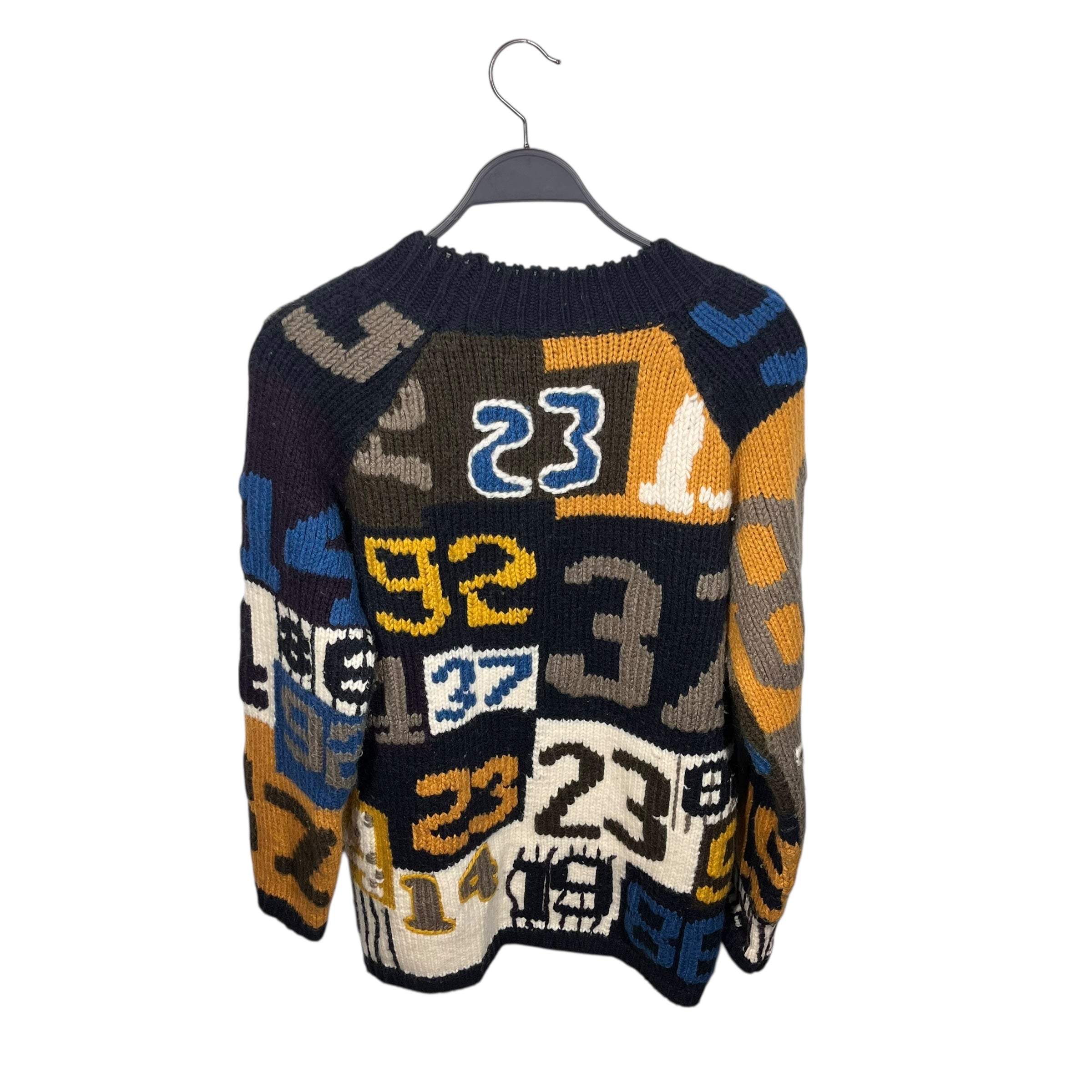 Acne Studios/Sweater/Wool/MLT/Jerett Numbers AW15 view 2