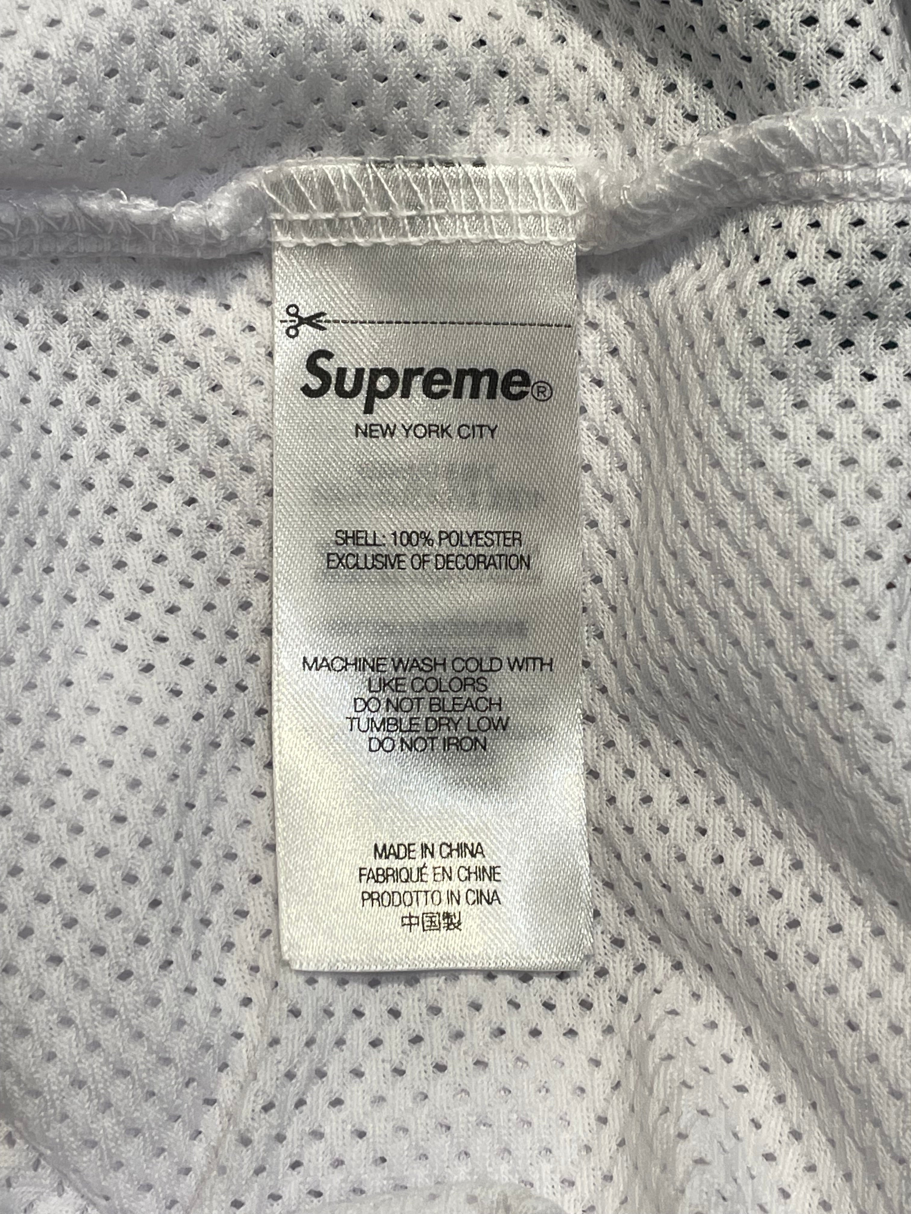 Supreme/LS T-Shirt/L/Nylon/WHT/ARABIC GREEN JERSEY view 4