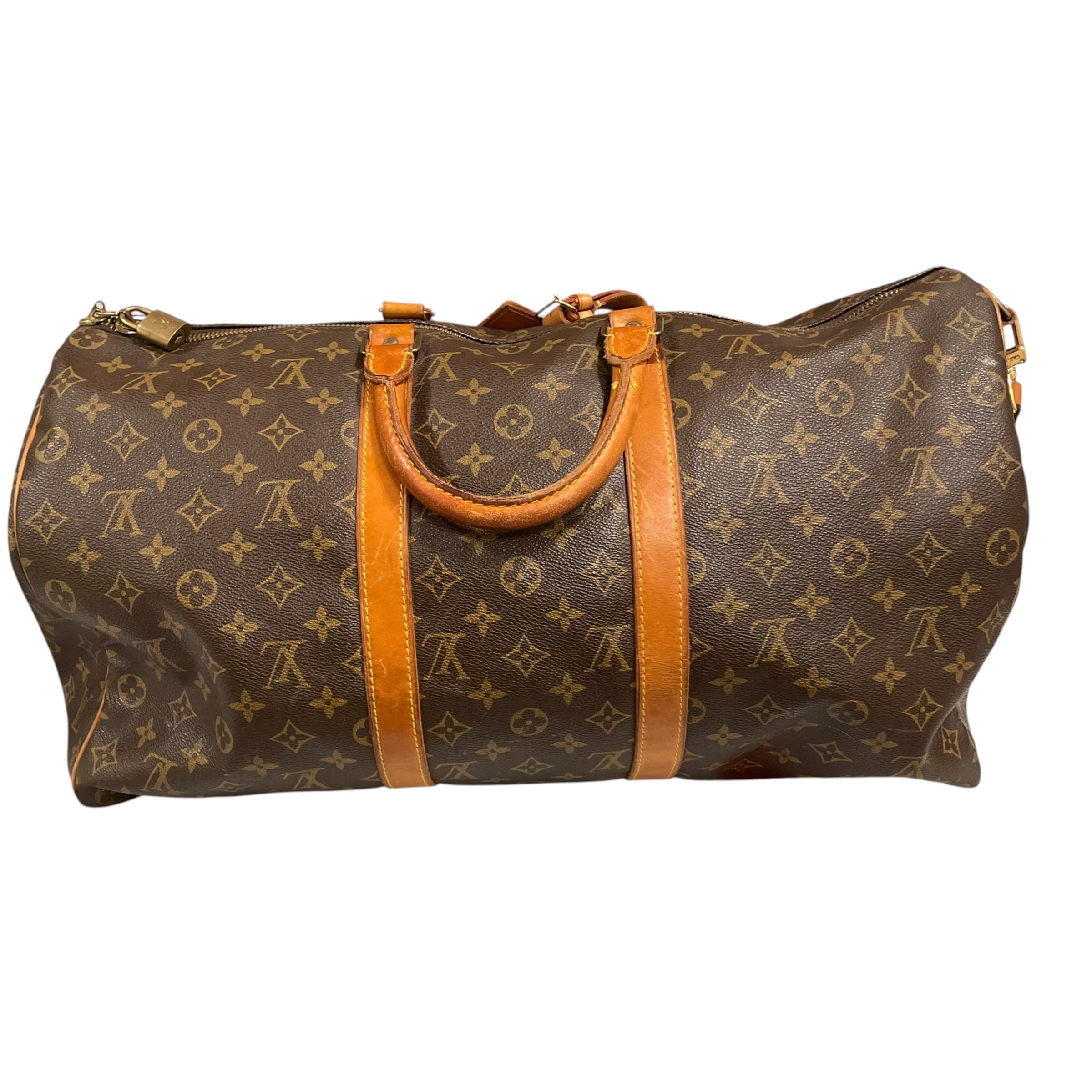 LOUIS VUITTON/Boston Bag/Monogram/Leather/BRW/fh0972 view 1