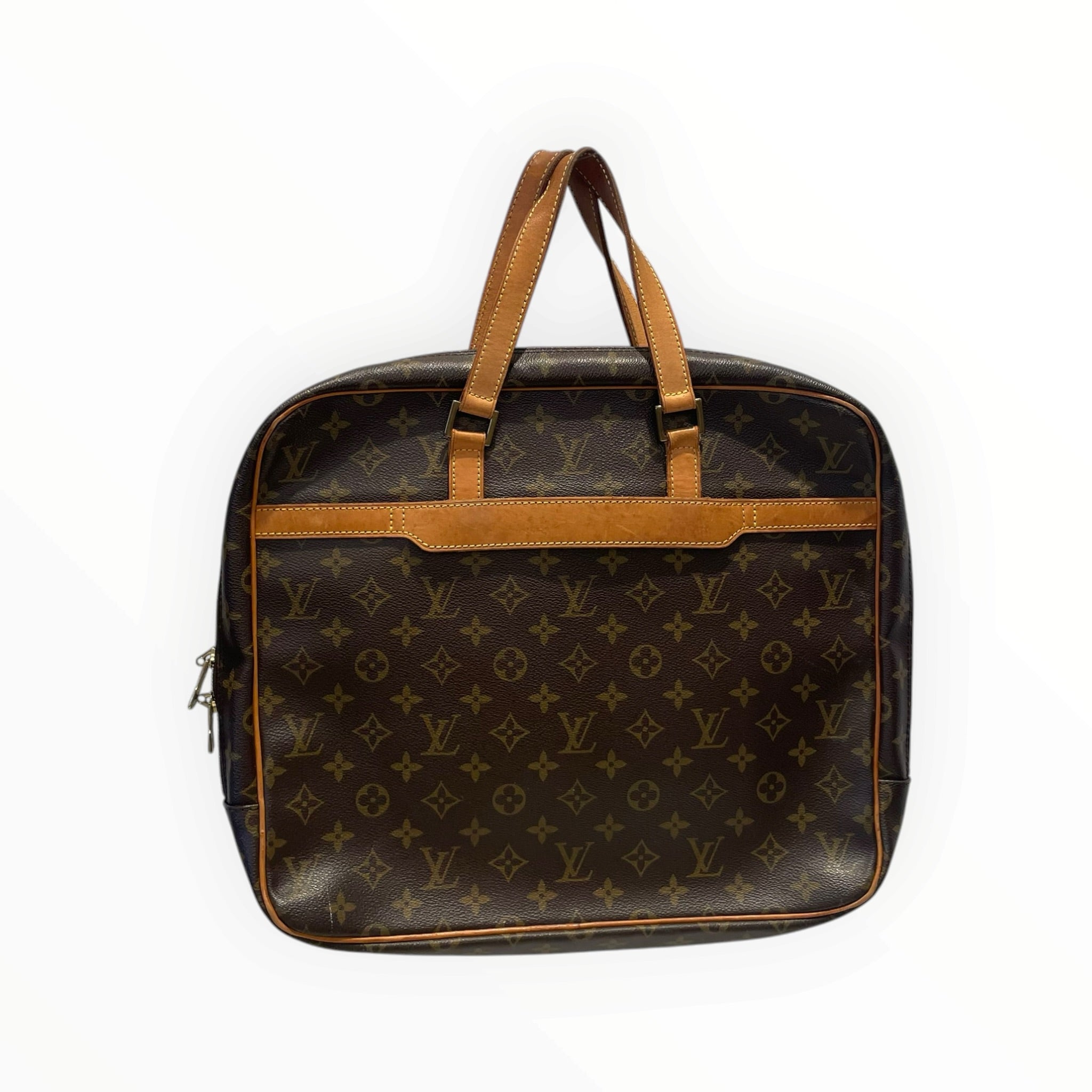 LOUIS VUITTON/Bag/Leather/BRW/Mono Porte-Doc Pegase view 2