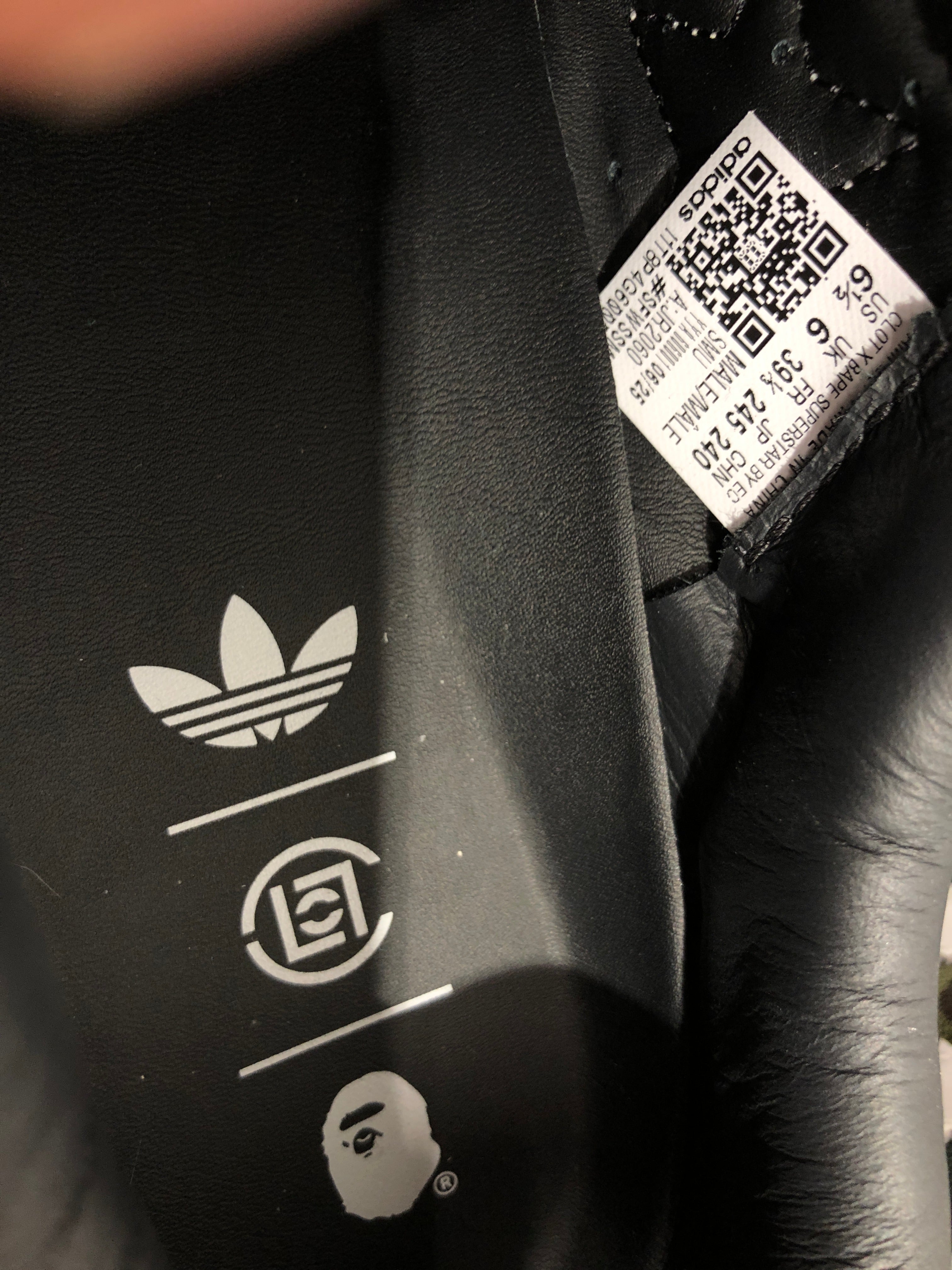 CLOT/adidas/A BATHING APE/Low-Sneakers/US 6.5/Camouflage/BLK/FRIENDS AND FAMILY CAMO view 4