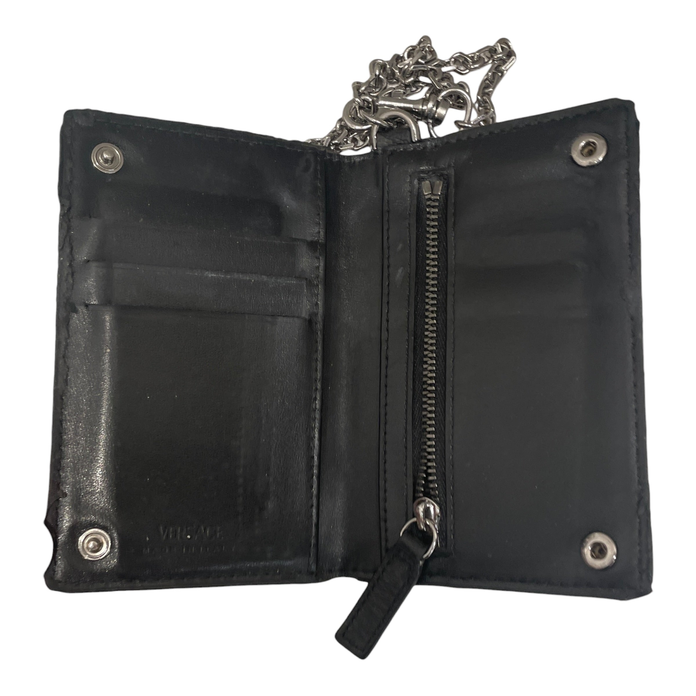VERSACE/Wallet/Leather/GRY/M's/CHAIN view 3