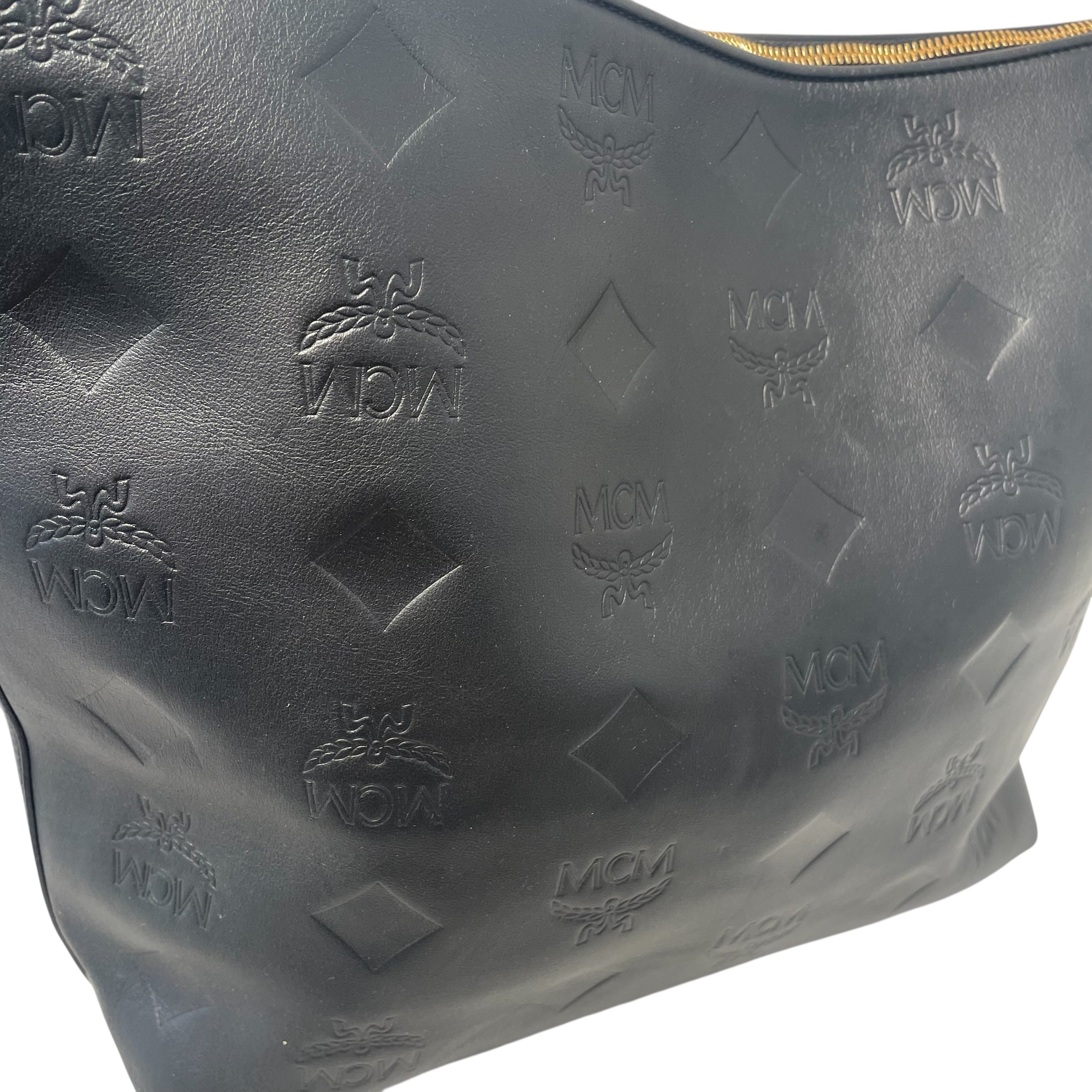 MCM/Bag/Monogram/Leather/BLK/ view 7