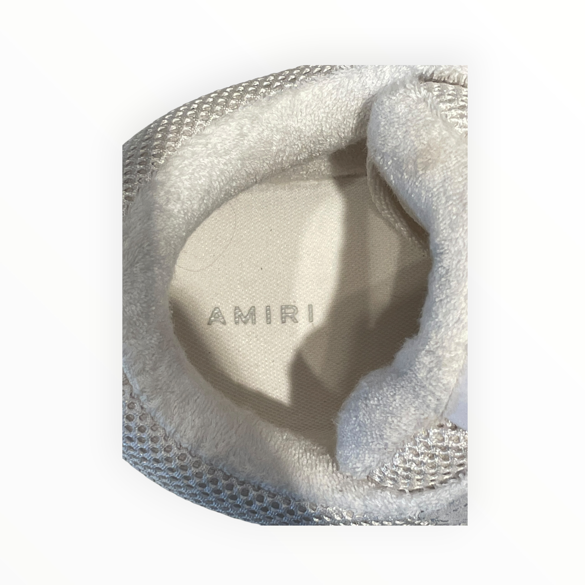 AMIRI/Low-Sneakers/US 9/Leather/WHT/MA-1 view 3