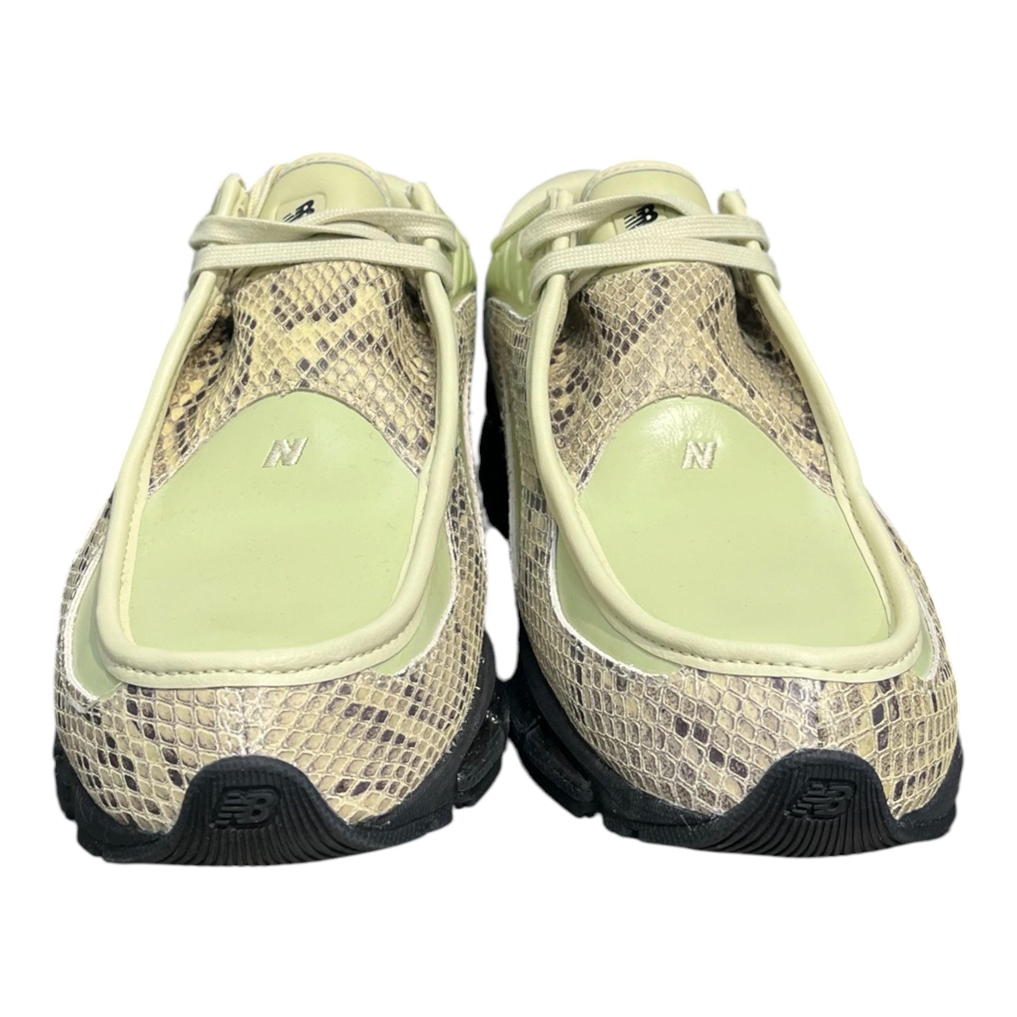 NEW BALANCE/Low-Sneakers/US 10/GRN/moeral snakeskin/loafer view 2