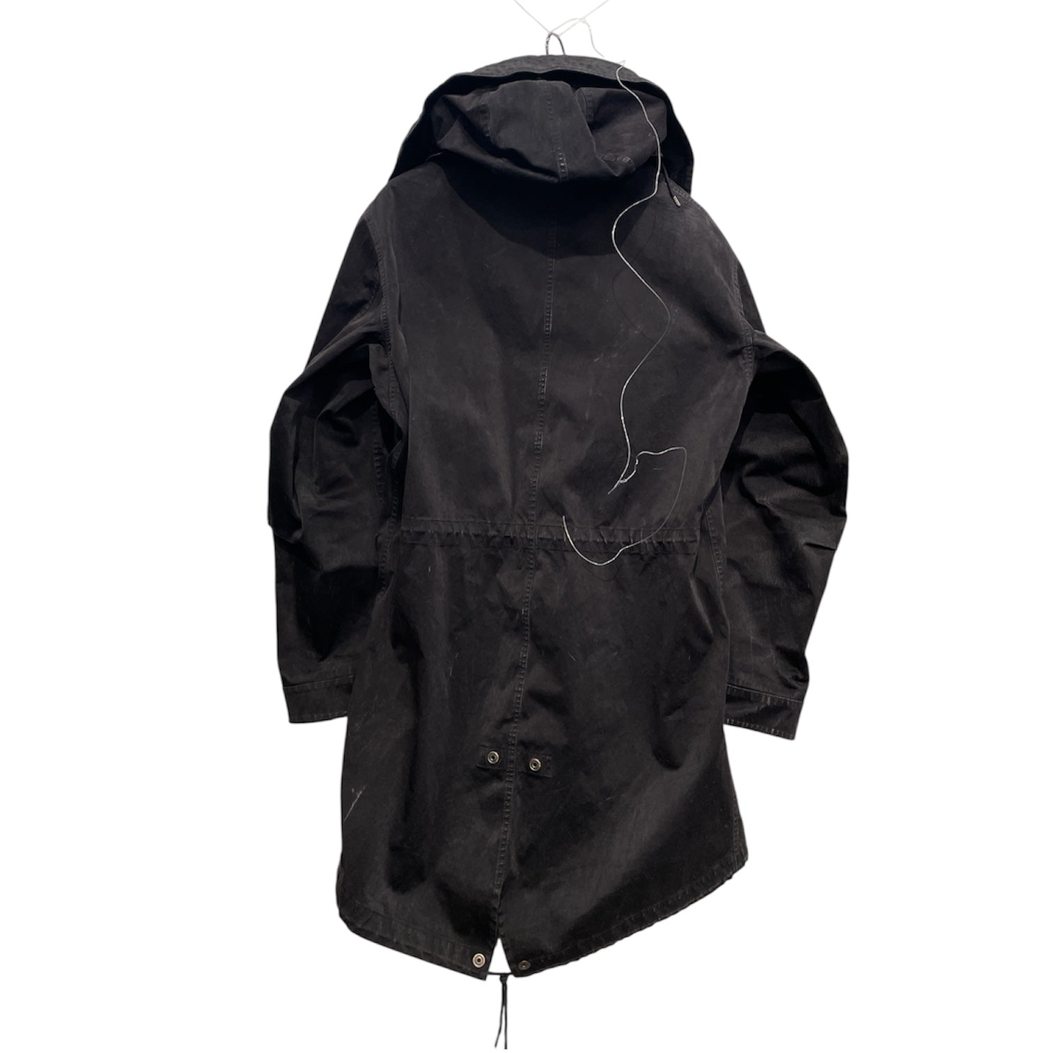 Ten-C/Mountain Parka/L/XL/Cotton/BLK/FISHTAIL PARKA view 2