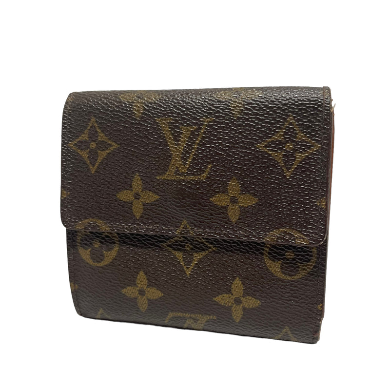LOUIS VUITTON/Trifold Wallet/OS/Monogram/Leather/BRW/Monogram Wallet