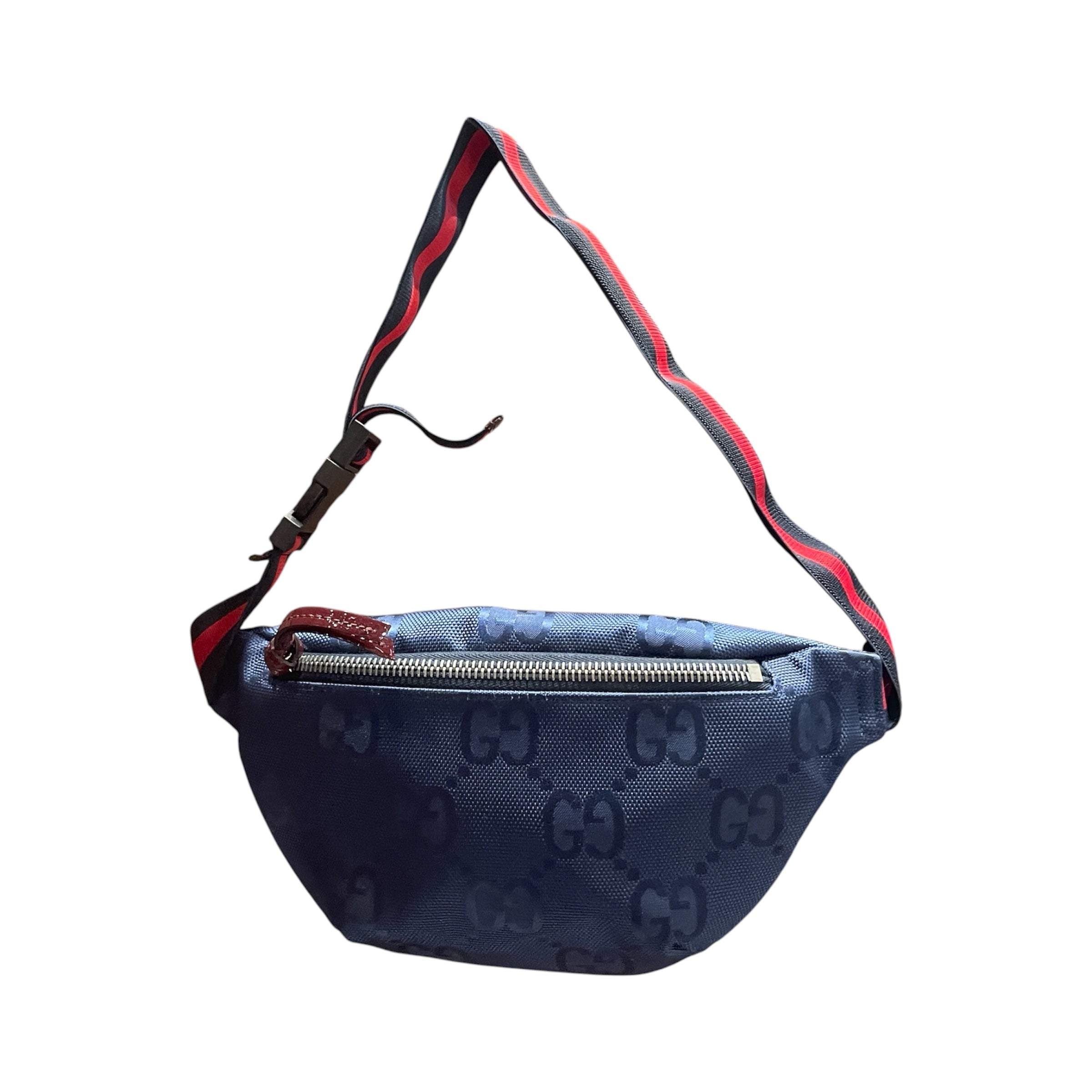 GUCCI/Fanny Pack/Monogram/Nylon/BLU/GUCCI GG NYLON FANNY PACK view 1
